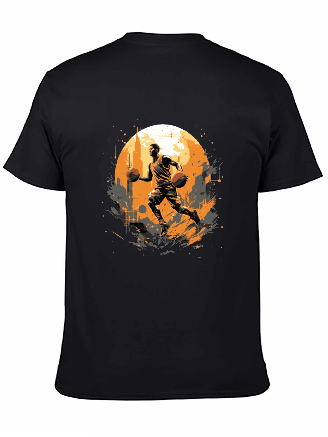 Basketball Player Graphic T-Shirt