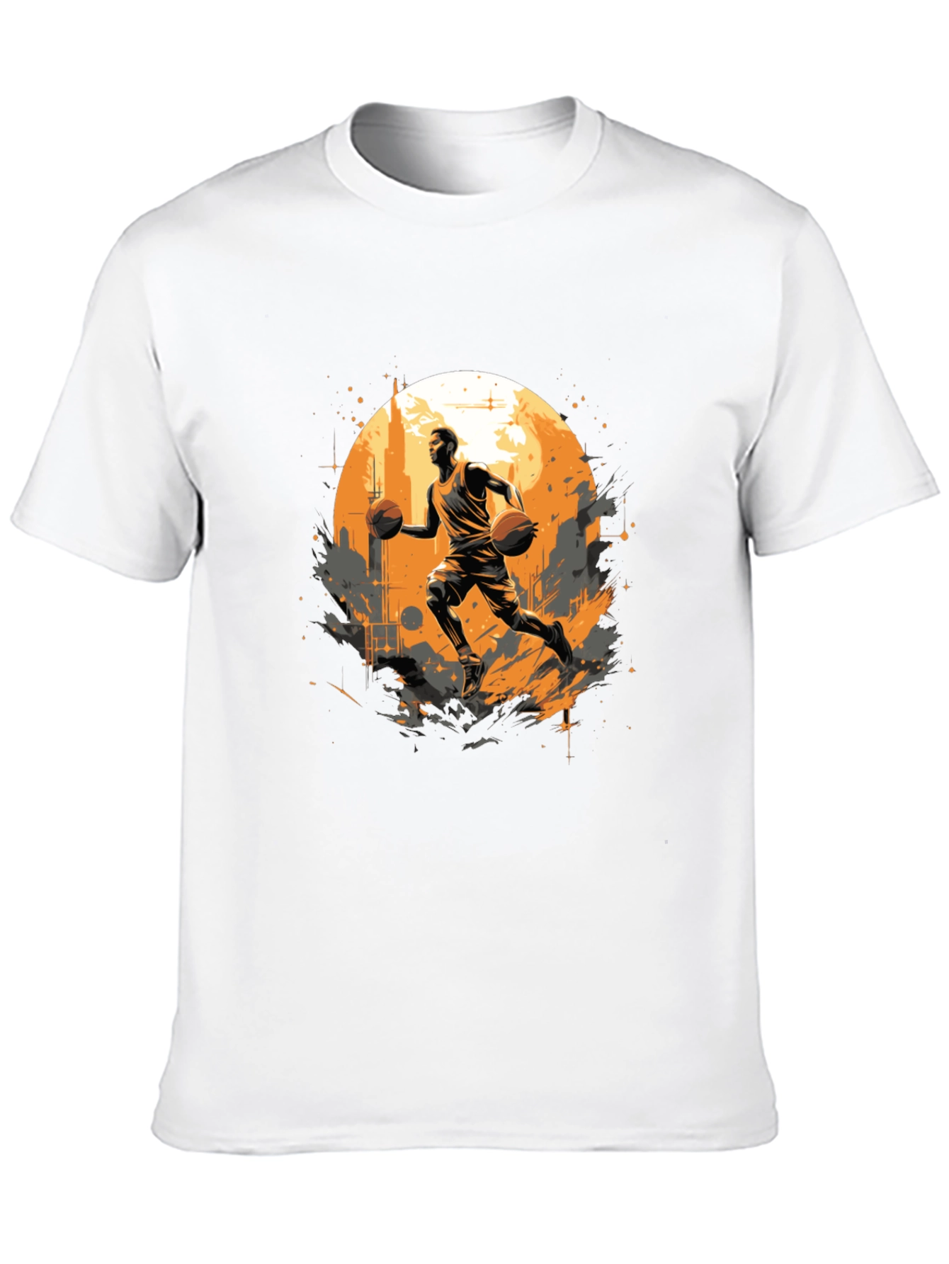 Basketball Player Graphic T-Shirt