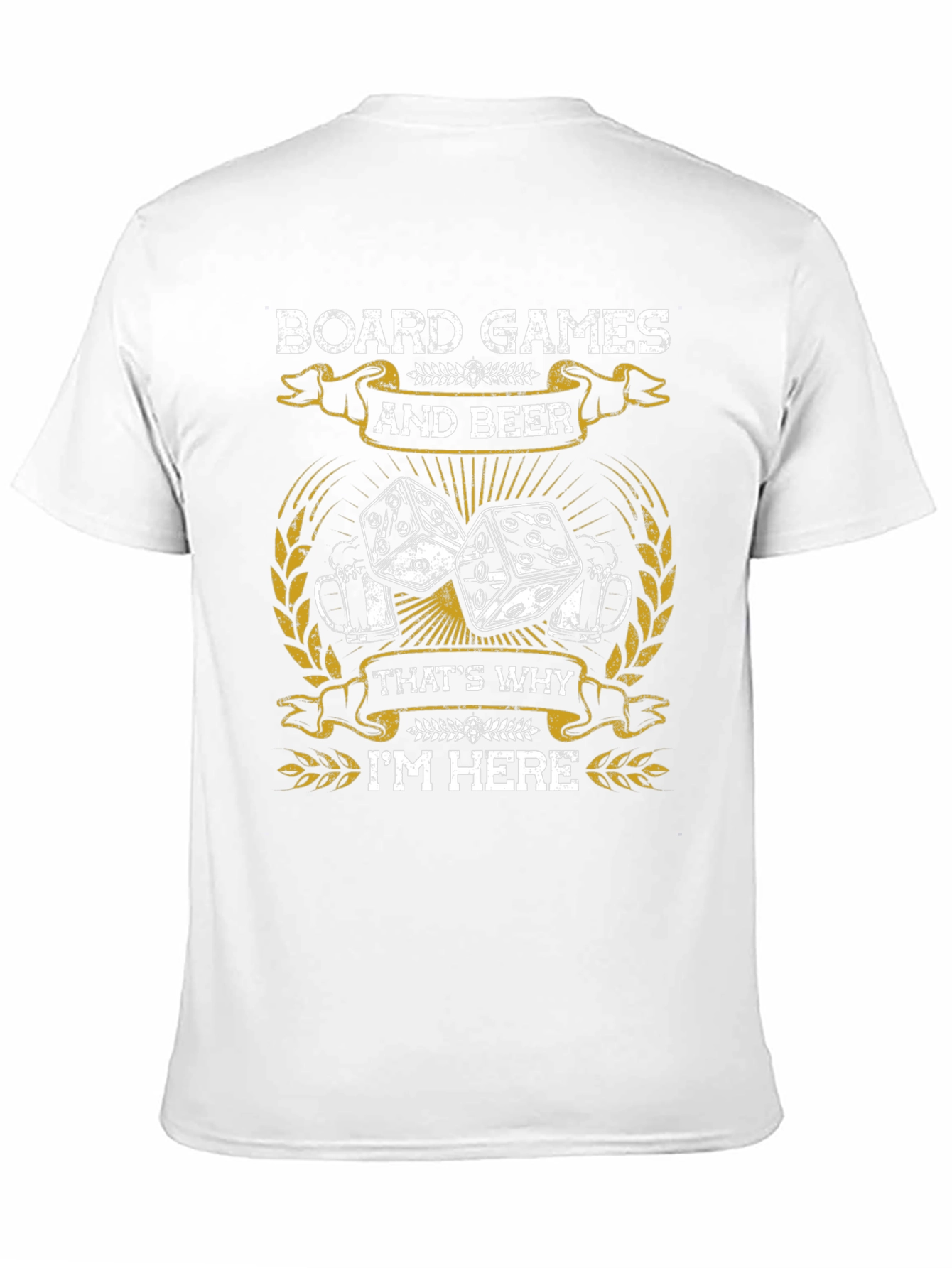 Board Games & Beer Graphic T-Shirt