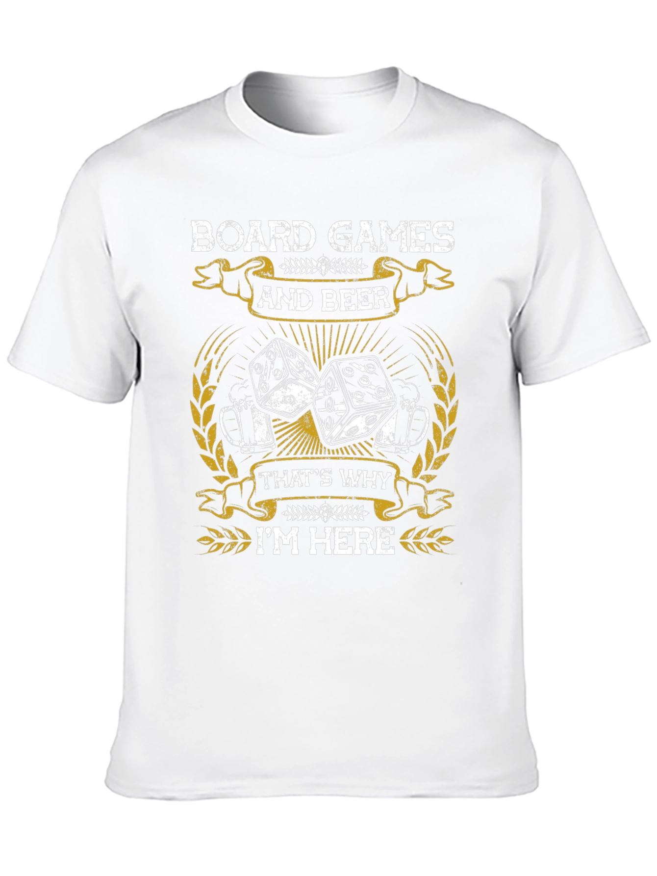 Board Games & Beer Graphic T-Shirt