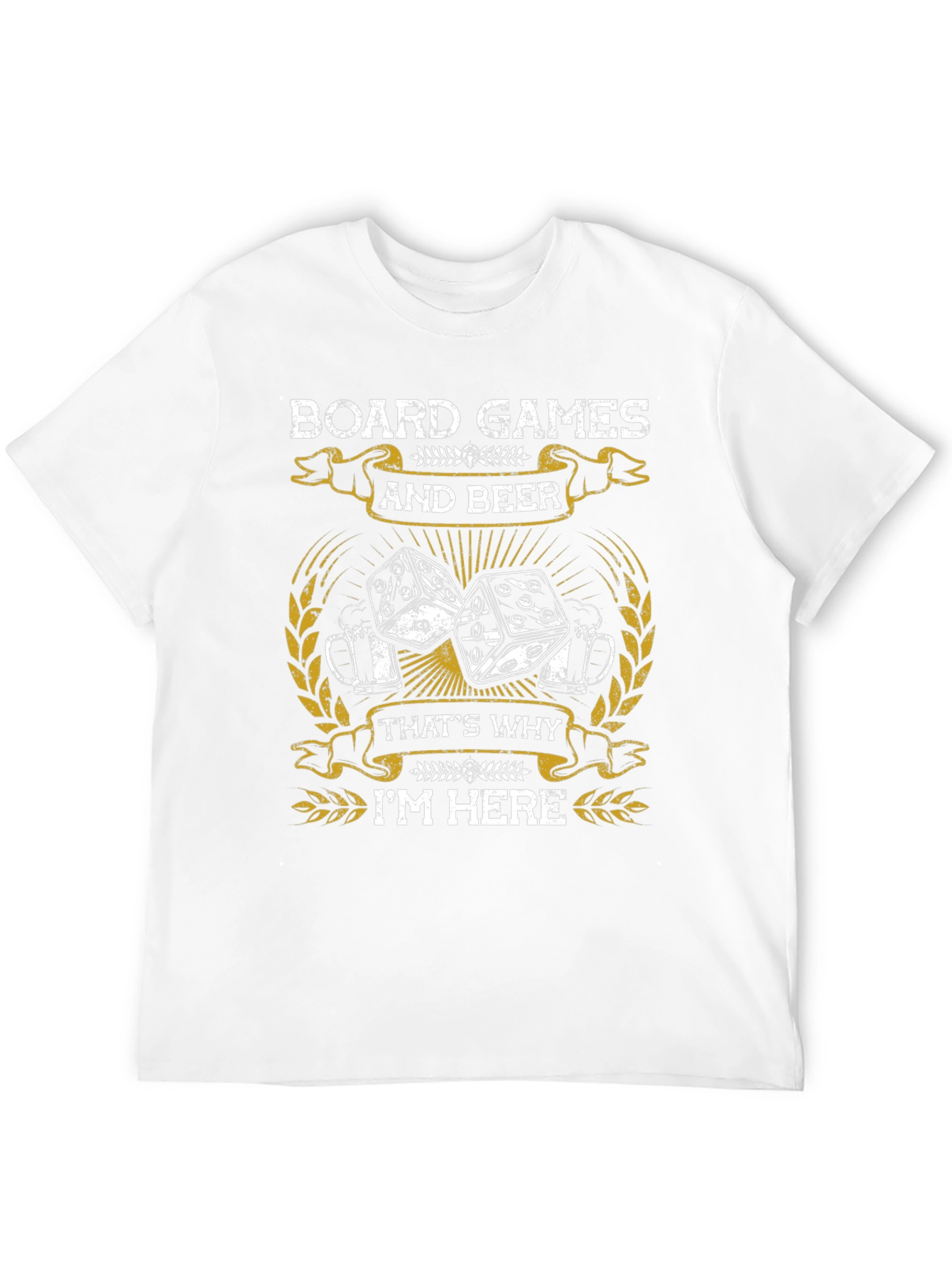 Board Games & Beer Graphic T-Shirt