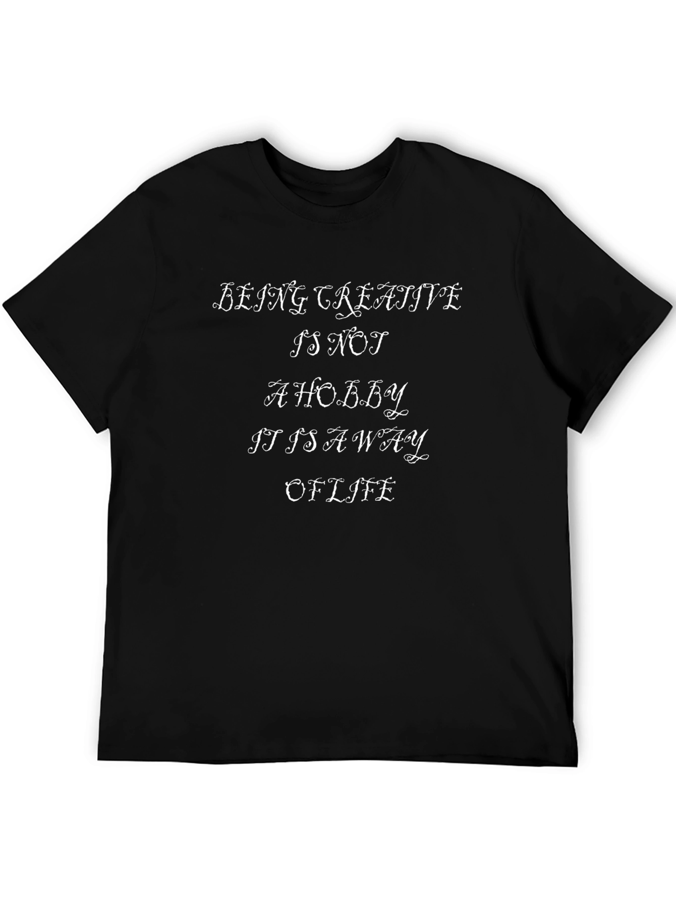 Creative Lifestyle T-Shirt - Stylish Statement Tee