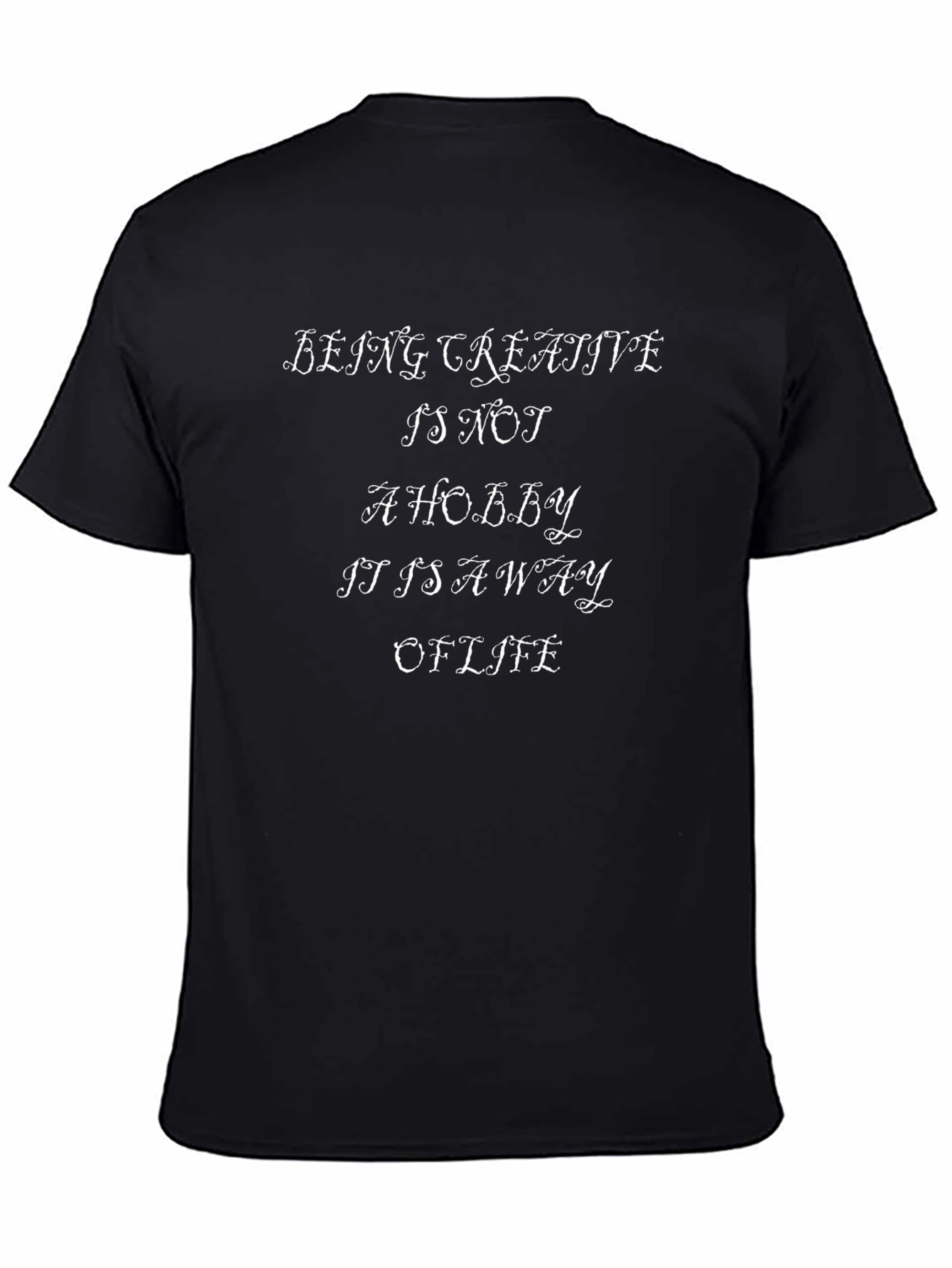 Creative Lifestyle T-Shirt - Stylish Statement Tee