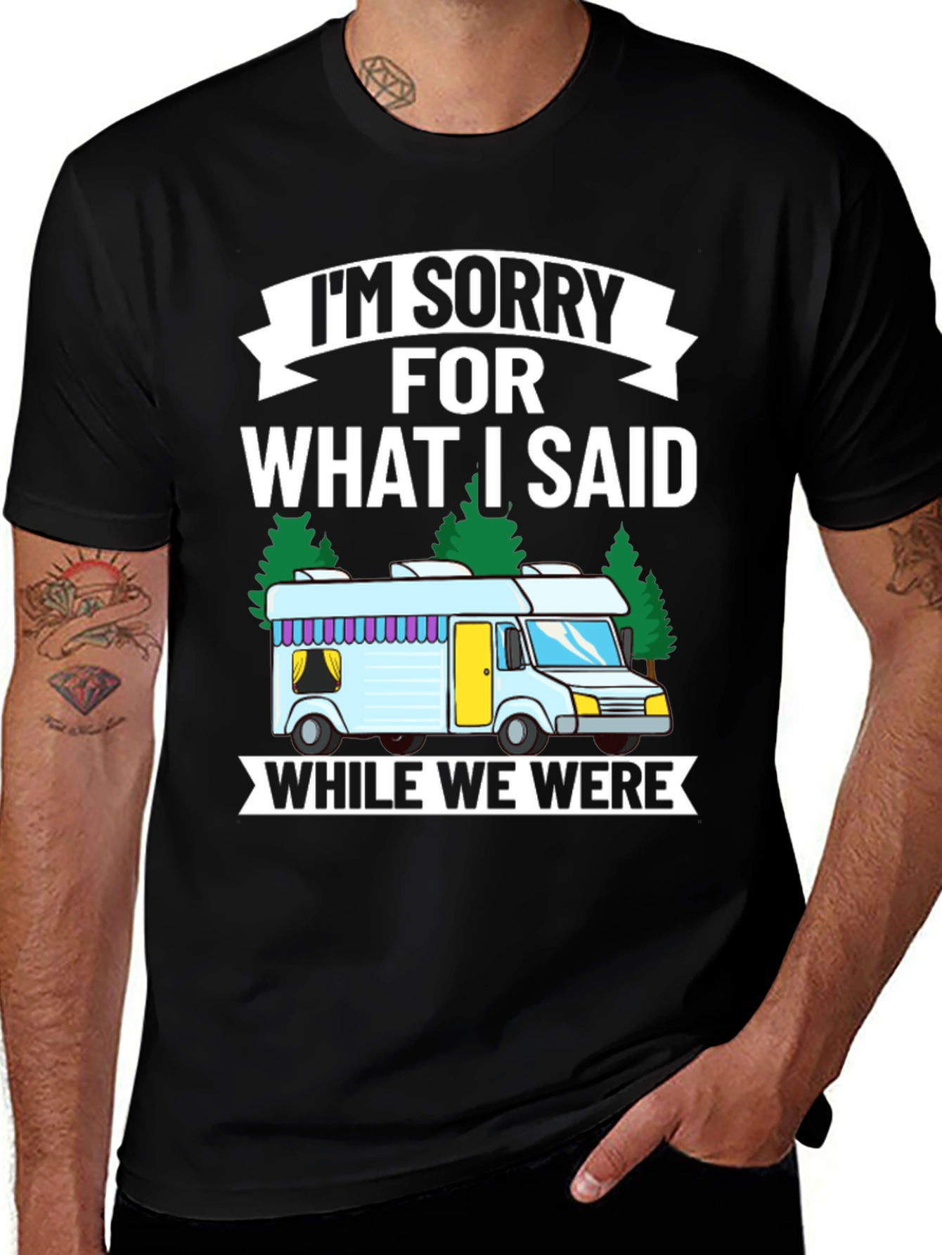 Camper Van T-Shirt - Funny Camping Tee