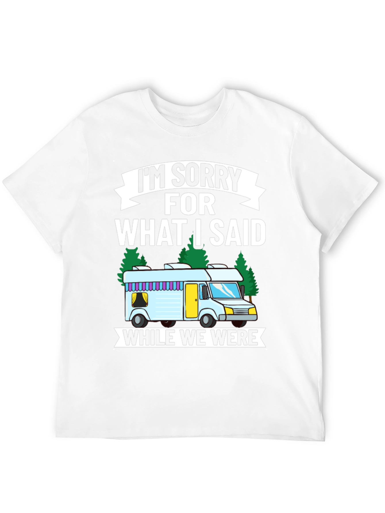 Camper Van T-Shirt - Funny Camping Tee