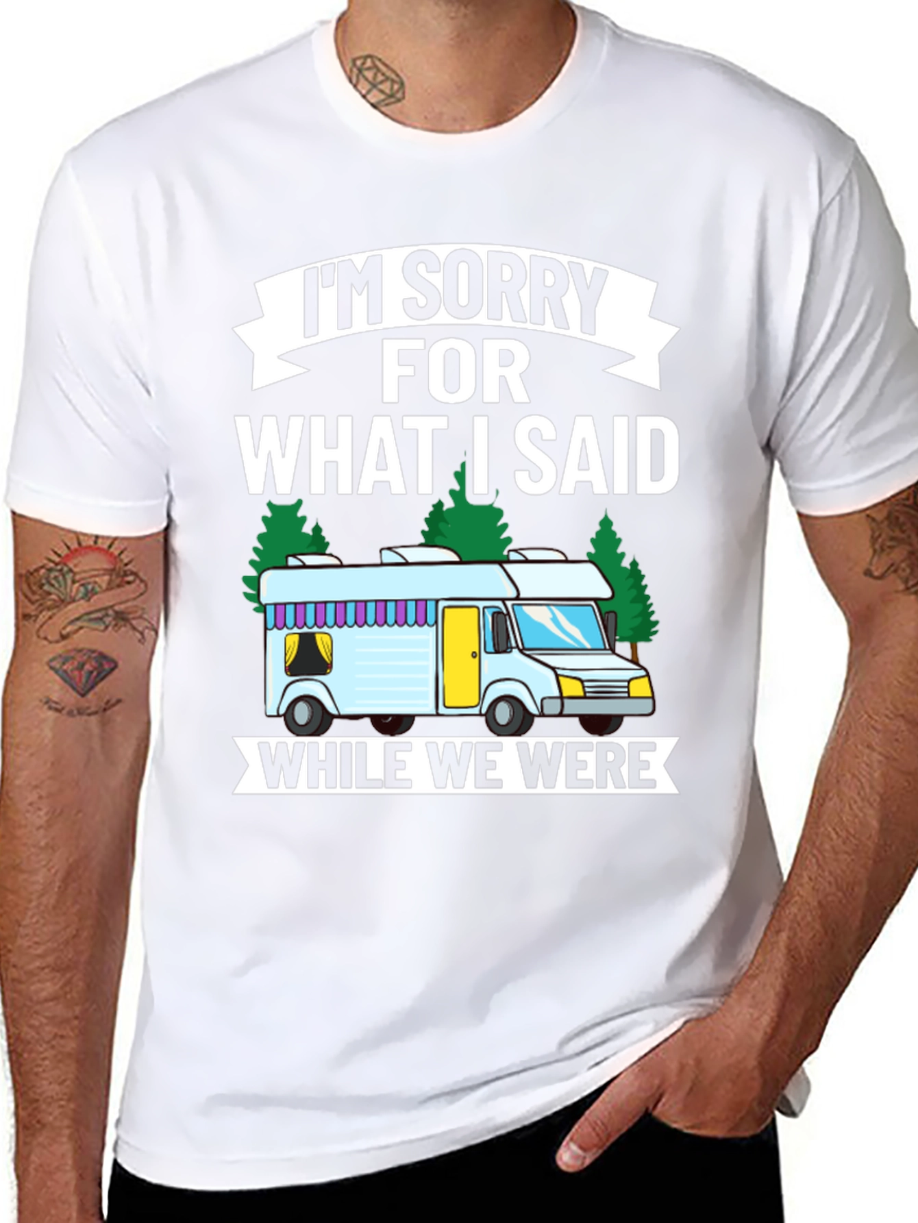 Camper Van T-Shirt - Funny Camping Tee