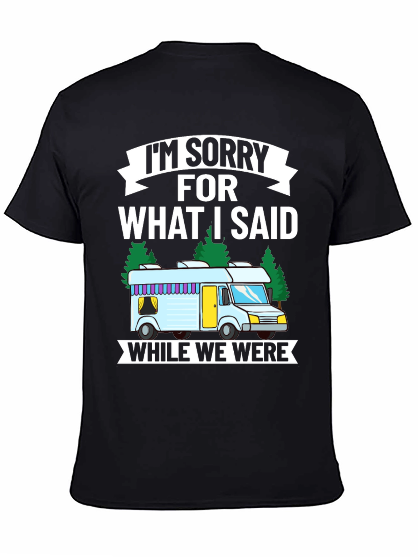 Camper Van T-Shirt - Funny Camping Tee