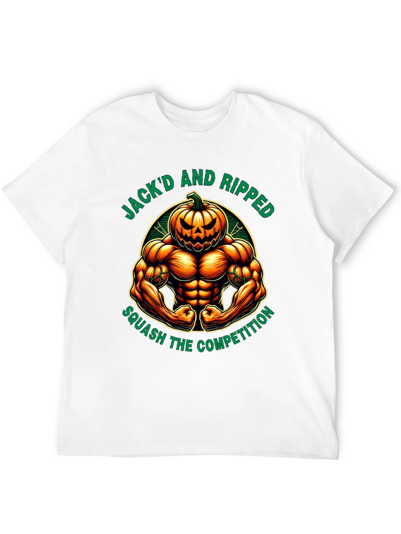 Jackd and Ripped Halloween Gym T-Shirt