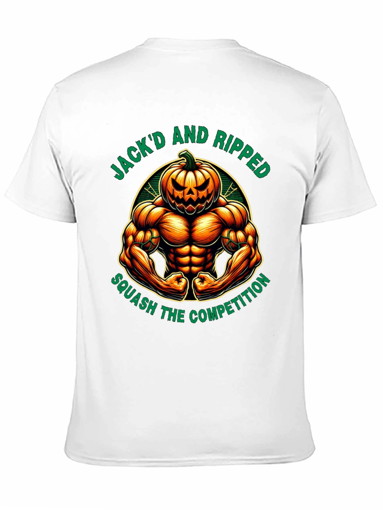 Jackd and Ripped Halloween Gym T-Shirt