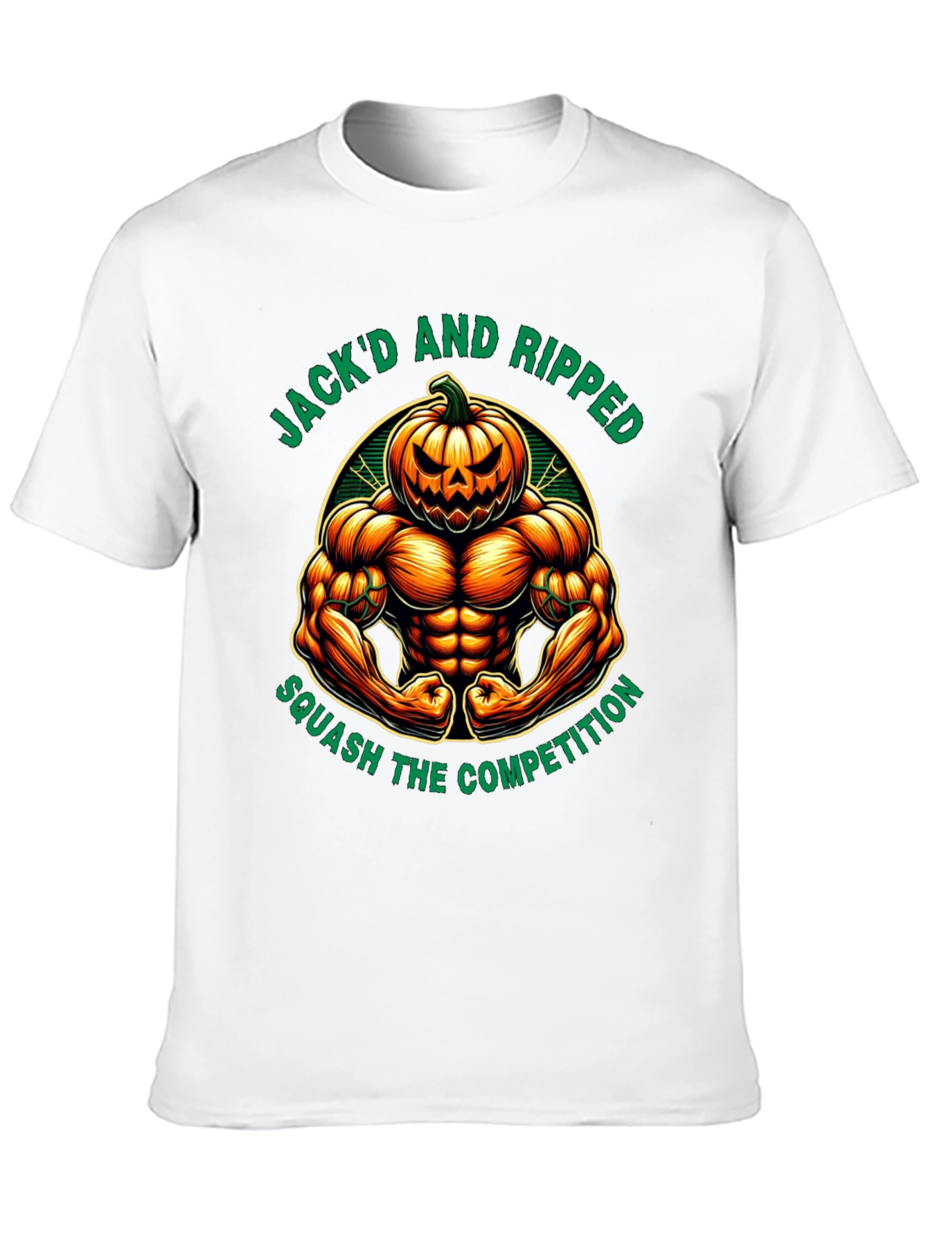 Jackd and Ripped Halloween Gym T-Shirt