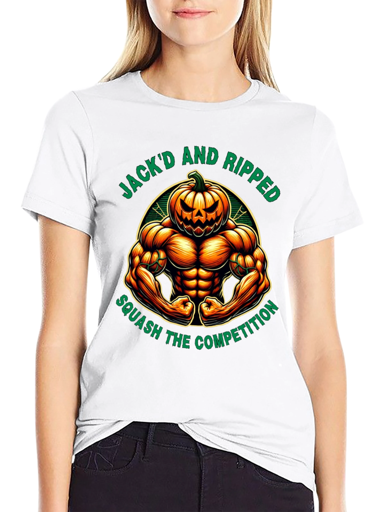 Jackd and Ripped Halloween Gym T-Shirt