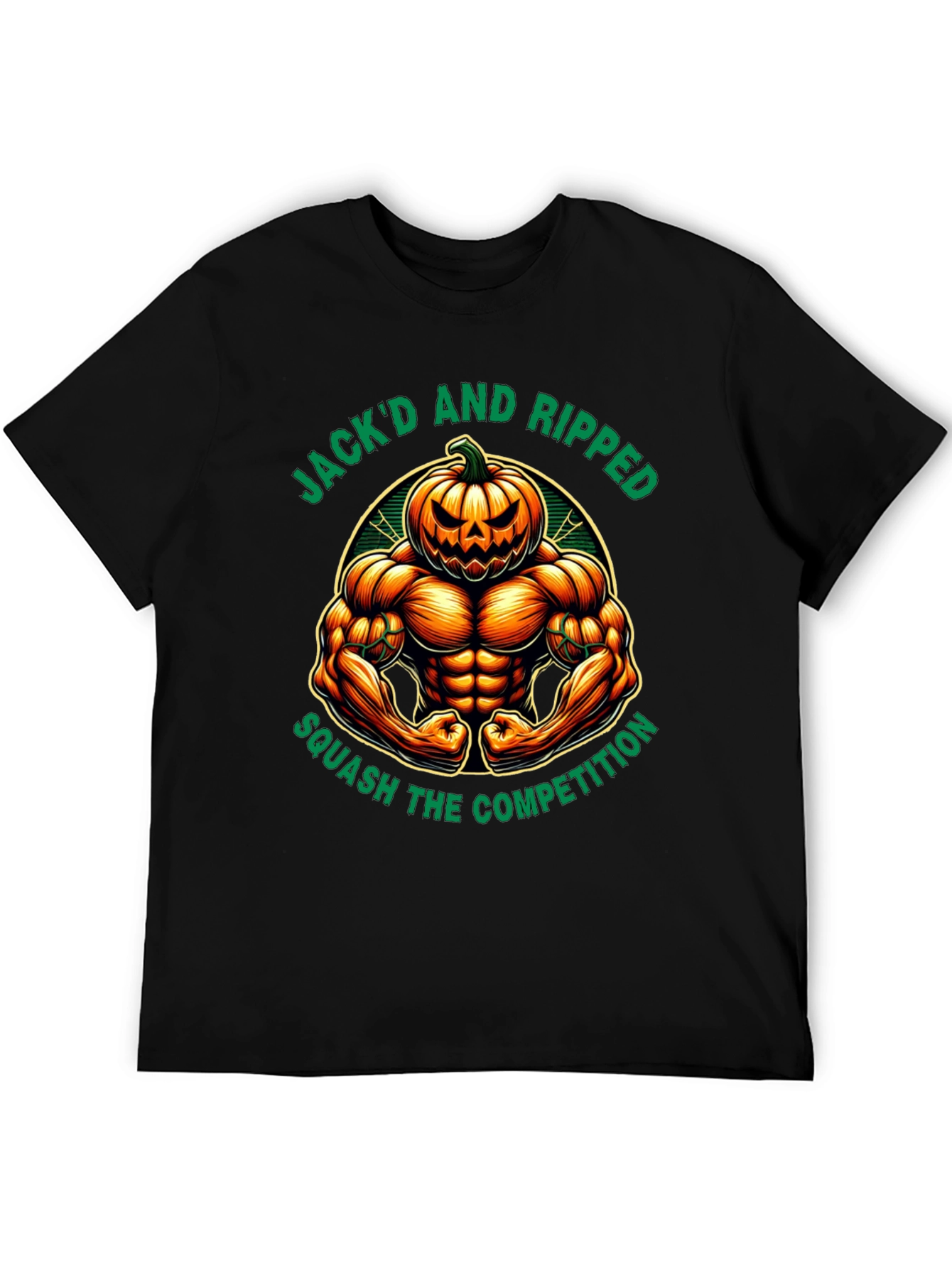 Jackd and Ripped Halloween Gym T-Shirt