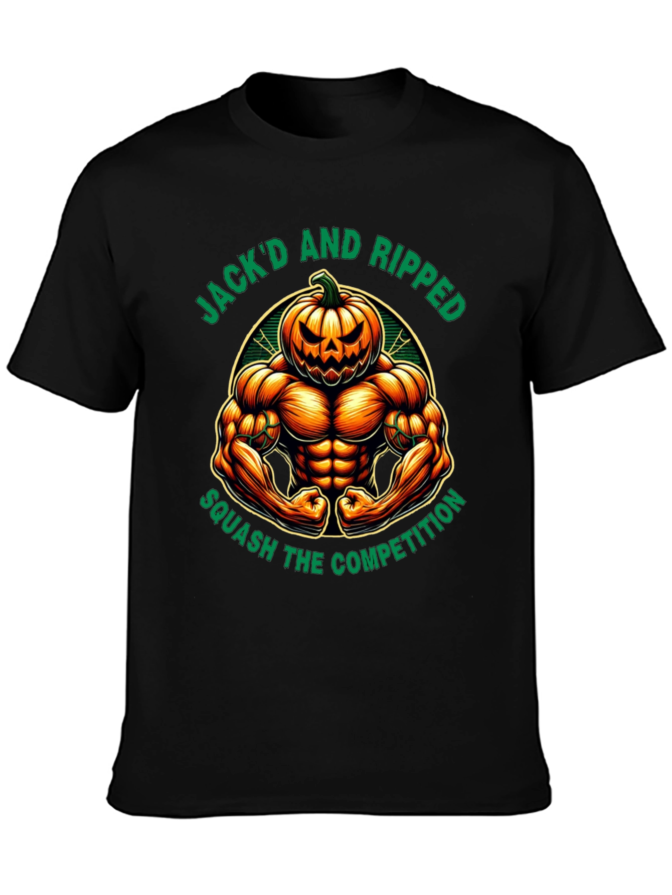 Jackd and Ripped Halloween Gym T-Shirt