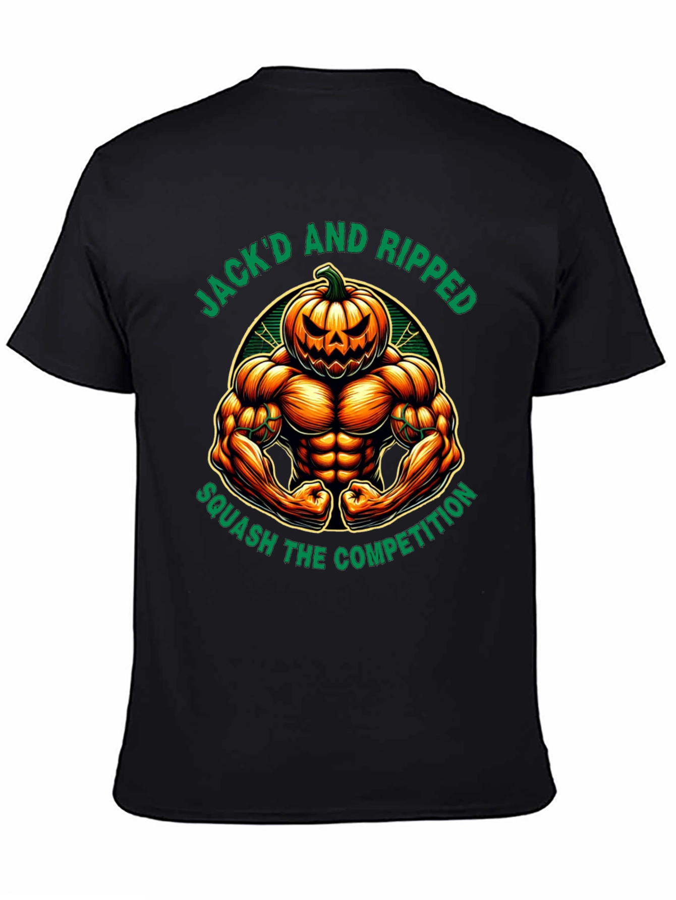 Jackd and Ripped Halloween Gym T-Shirt