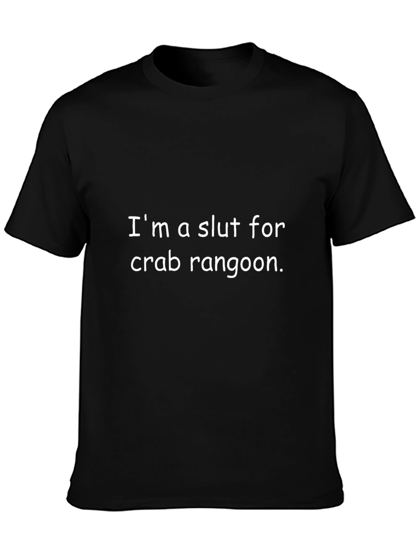 Crab Rangoon Slut Tee - Funny Foodie T-Shirt