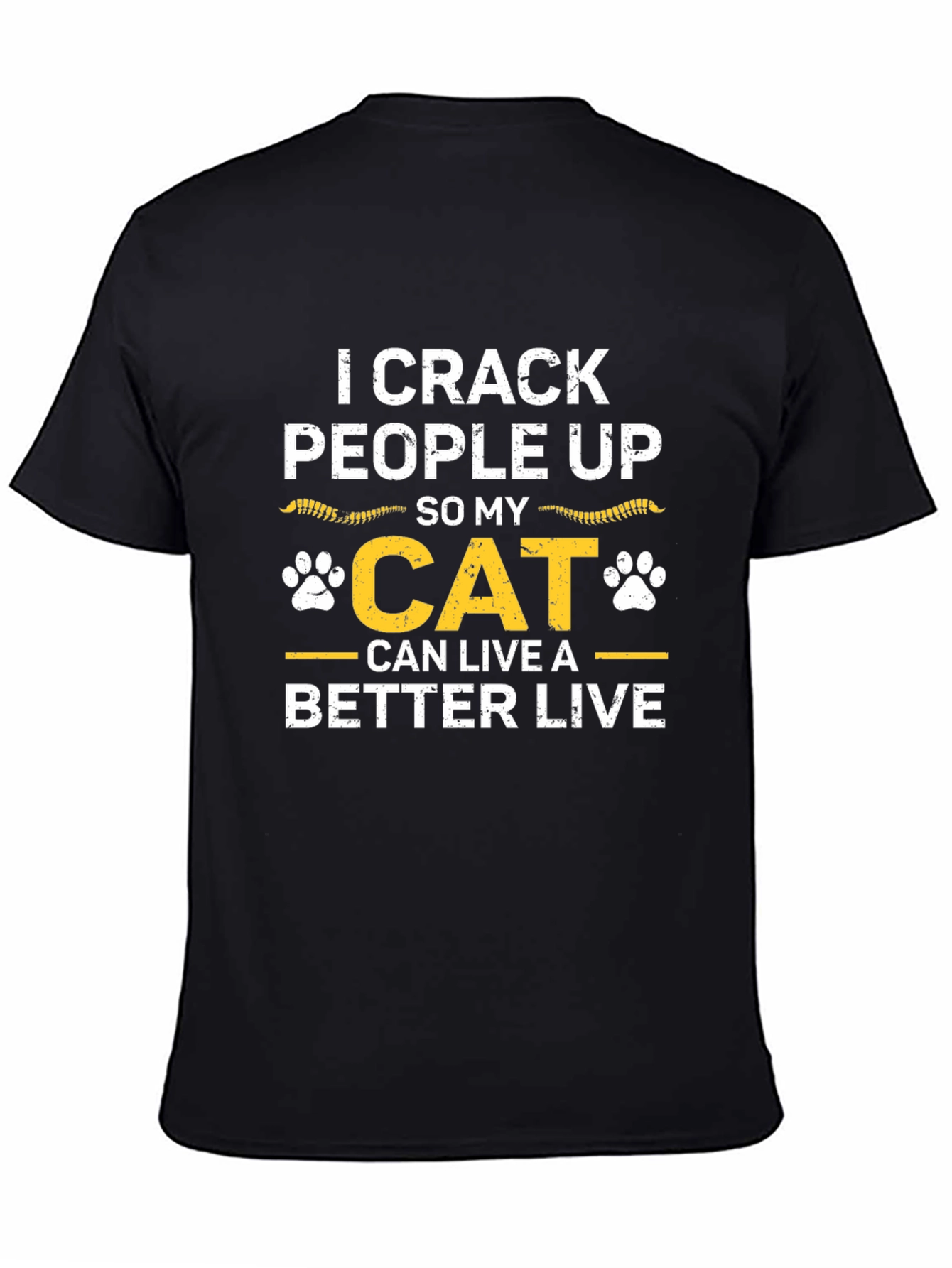 I Crack People Up Cat T-Shirt