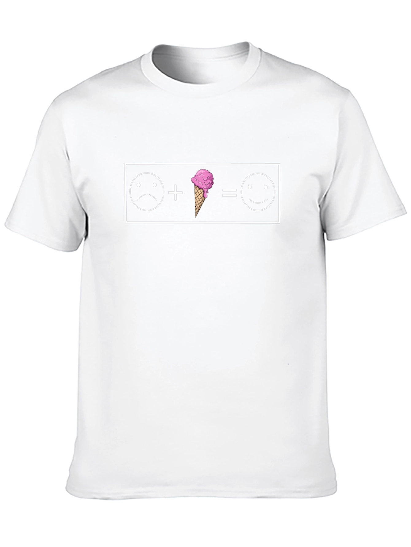 Ice Cream Makes You Happy T-Shirt