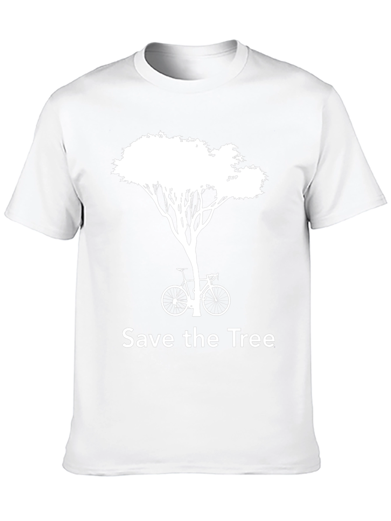 Save The Tree Graphic Tee - Environmental Awareness Shirt