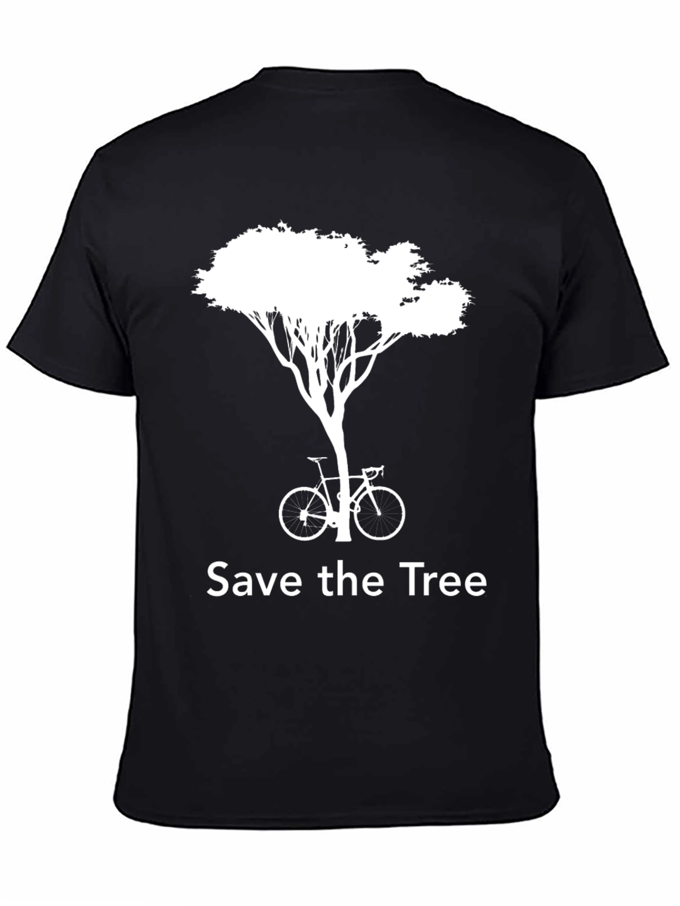 Save The Tree Graphic Tee - Environmental Awareness Shirt