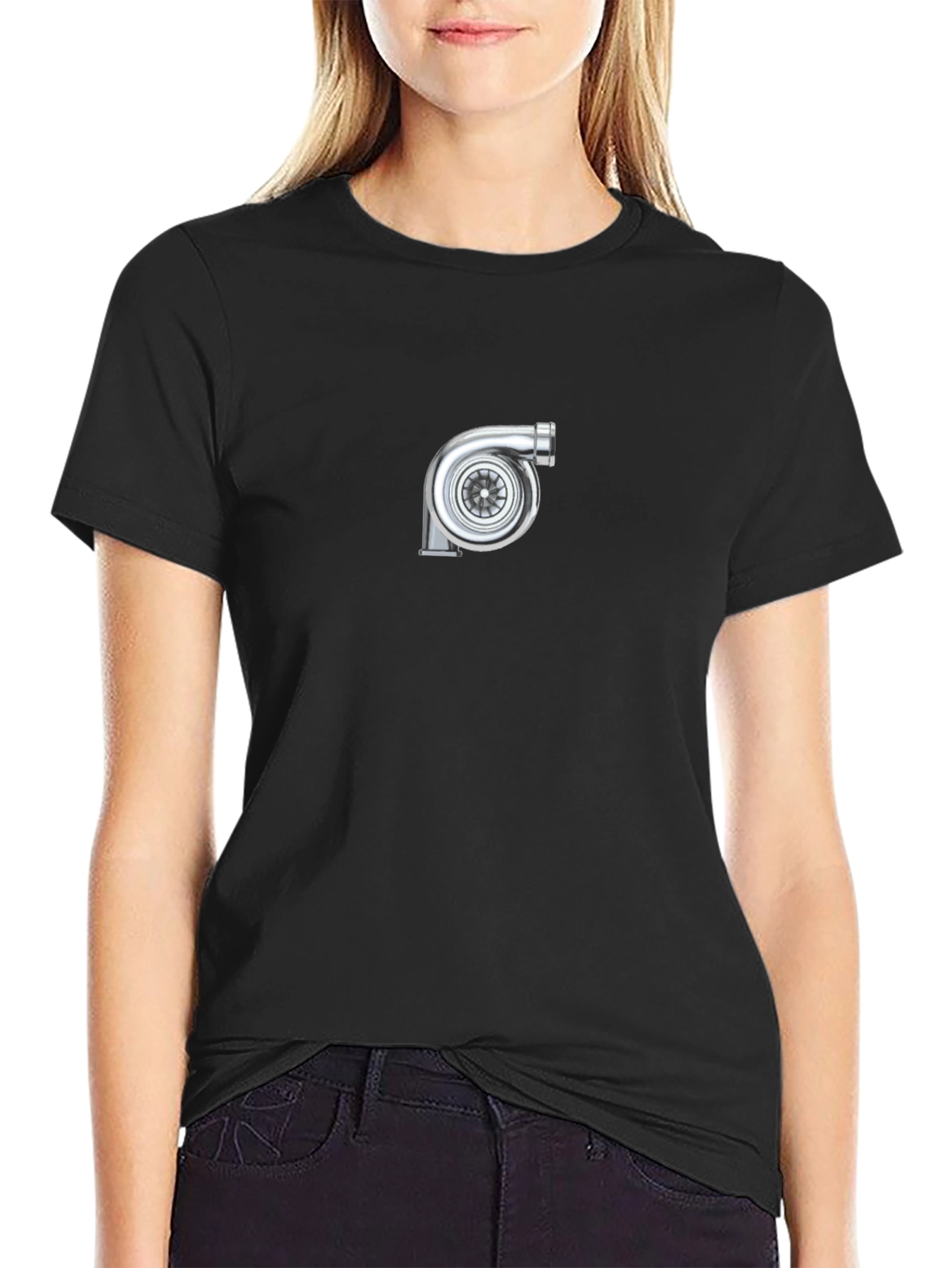 Turbo Engine Black T-Shirt