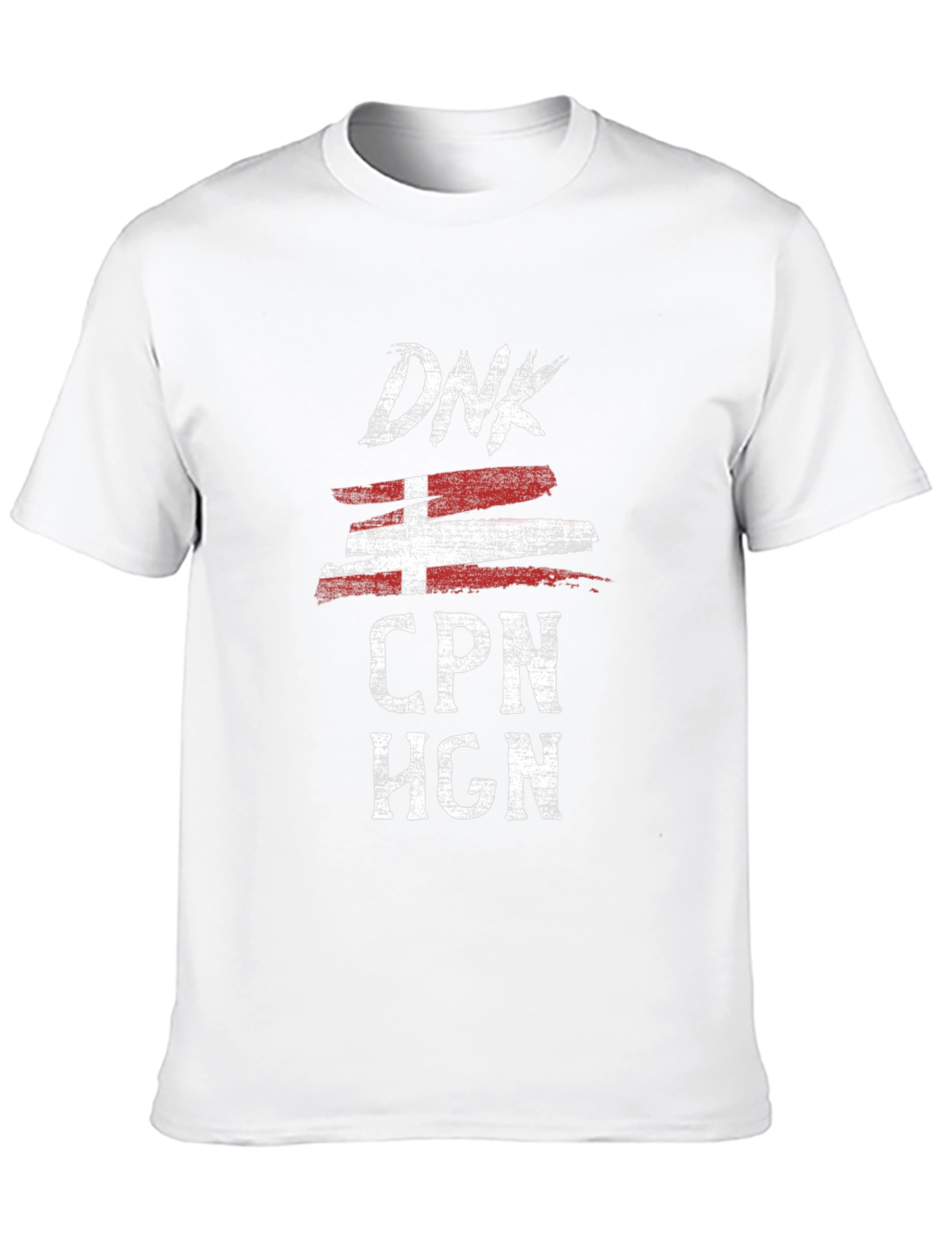 Denmark Travel Shirt DNK CPN HGN Black Cotton Tee