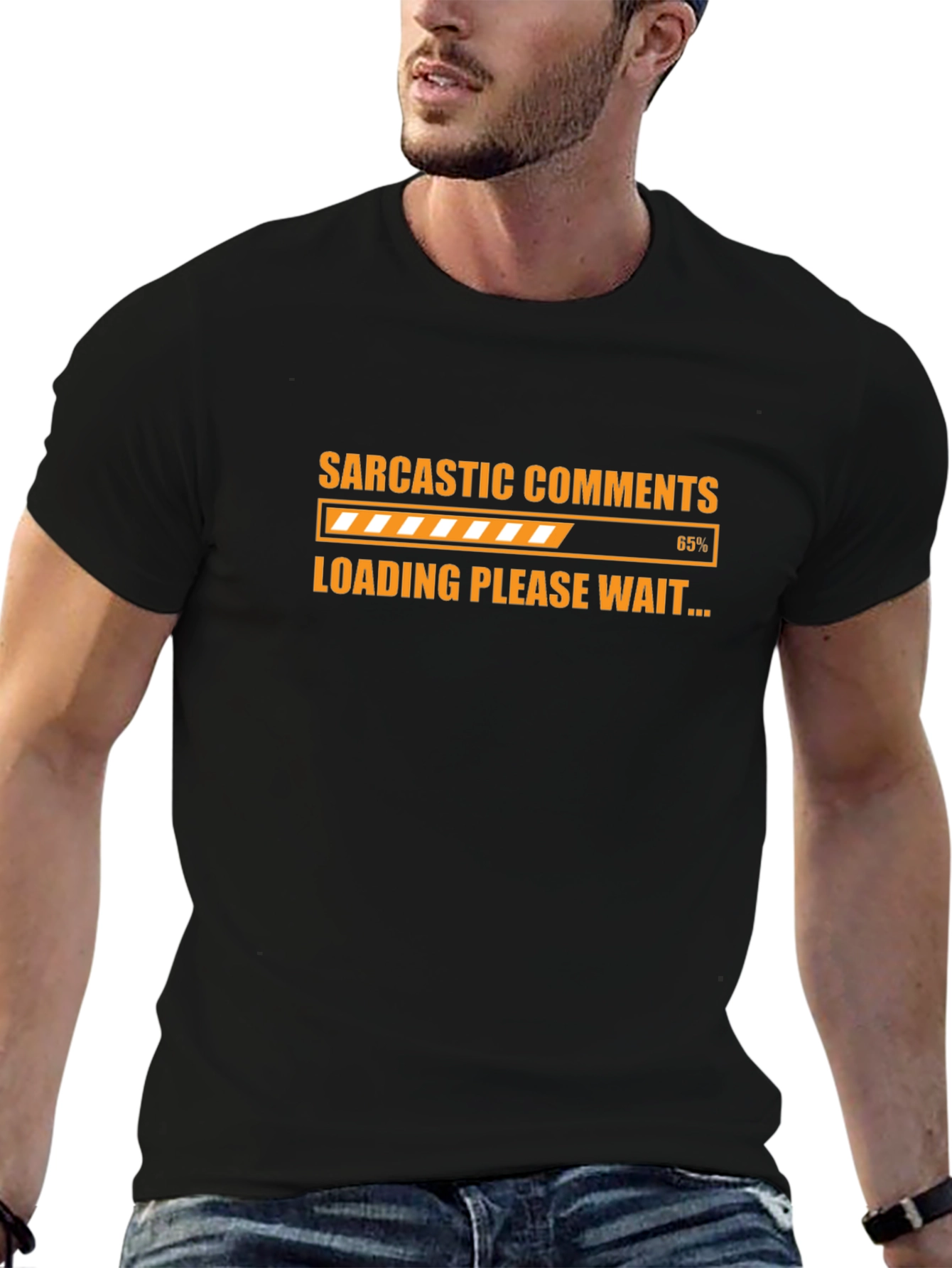 Sarcastic Comments Loading Graphic T-Shirt