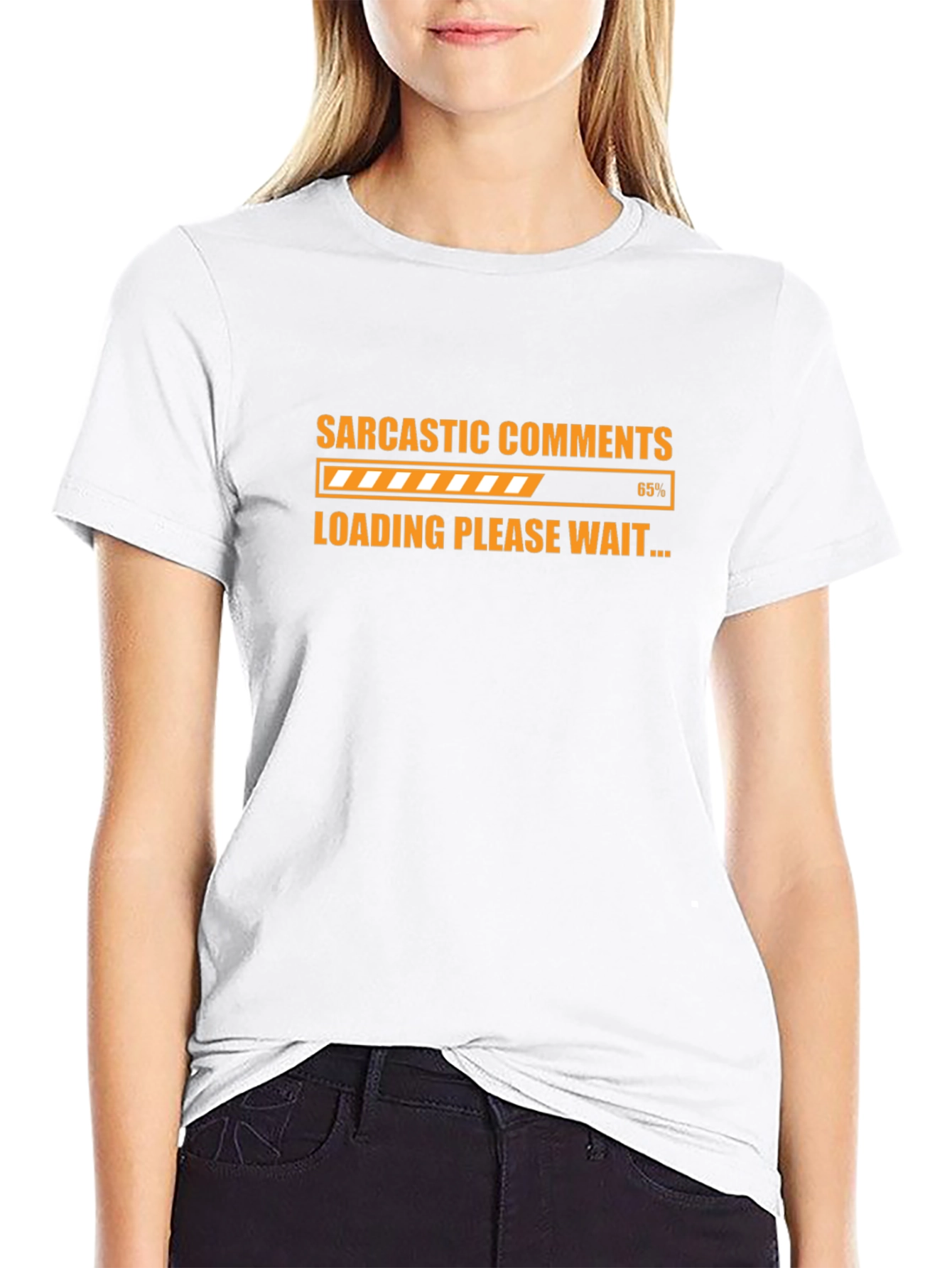 Sarcastic Comments Loading Graphic T-Shirt