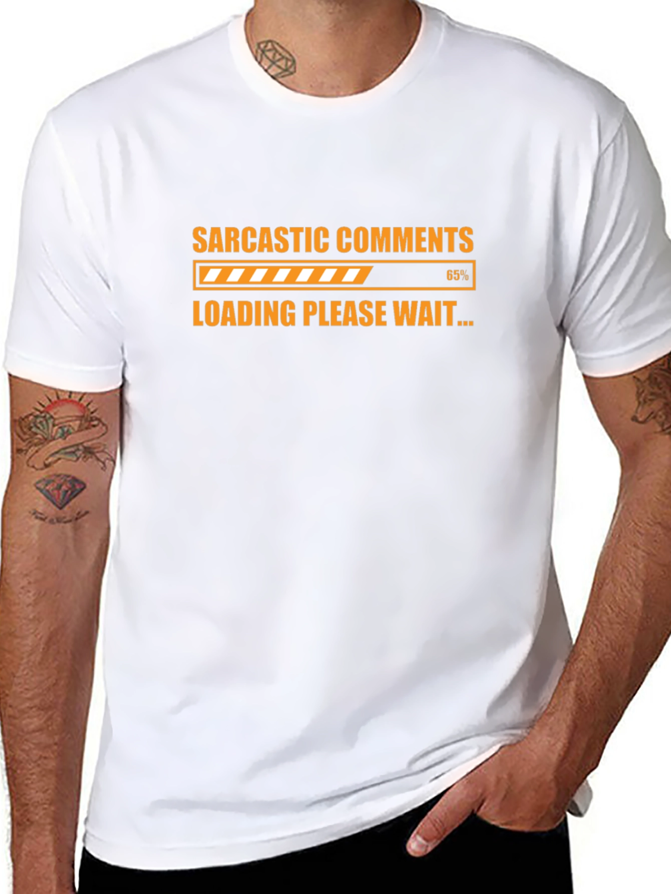 Sarcastic Comments Loading Graphic T-Shirt