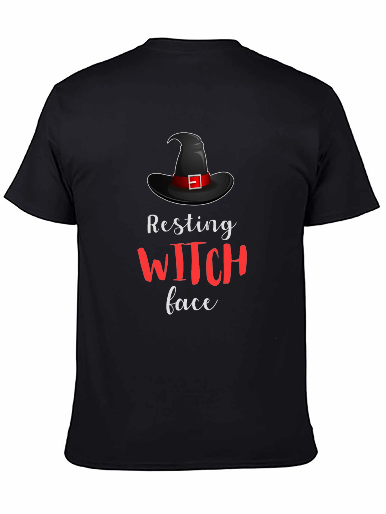 Resting Witch Face Graphic T-Shirt