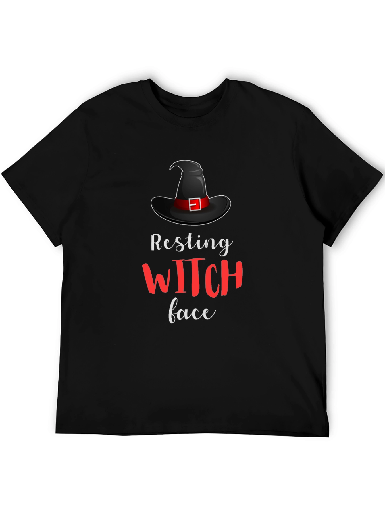 Resting Witch Face Graphic T-Shirt