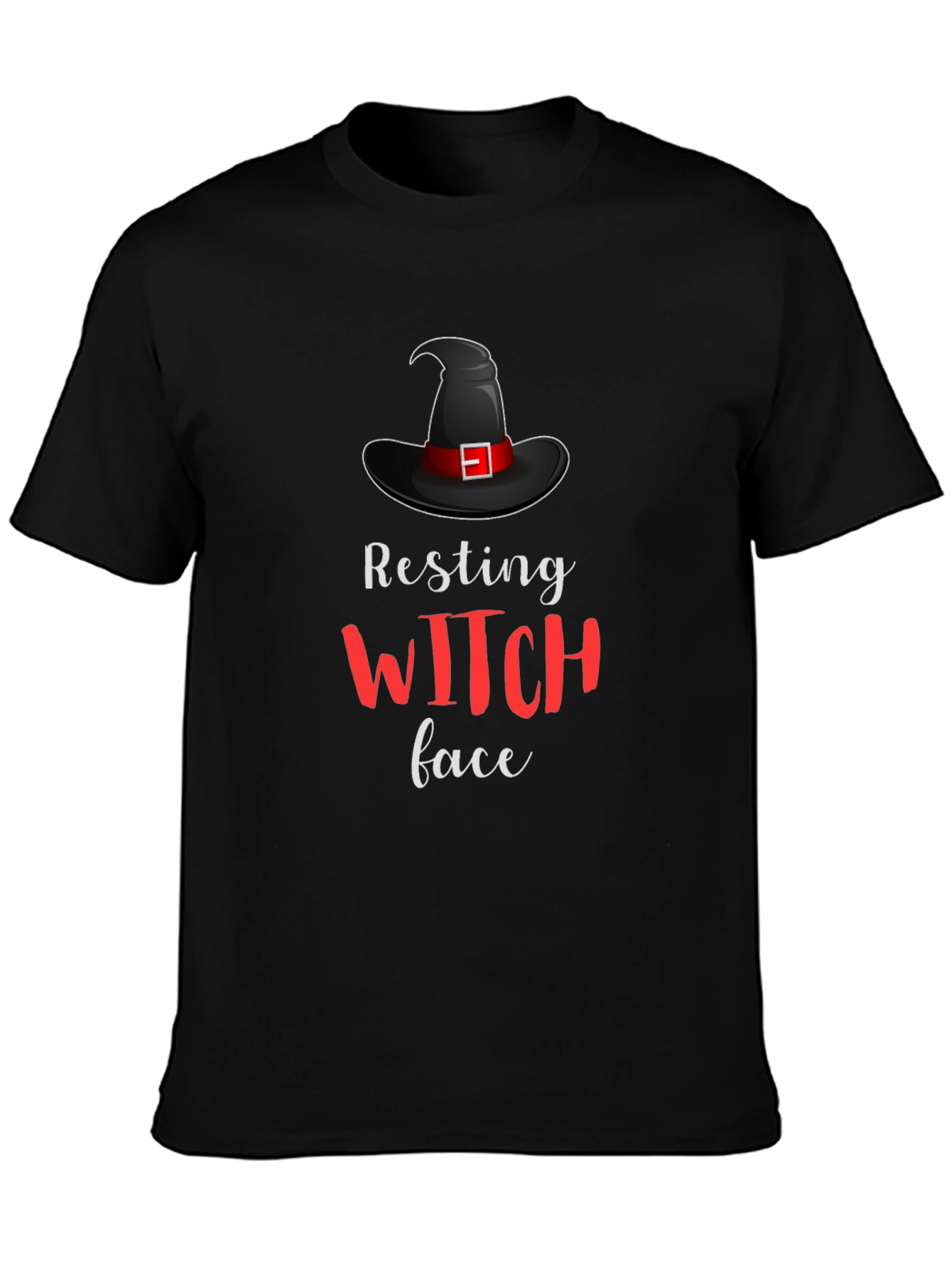 Resting Witch Face Graphic T-Shirt