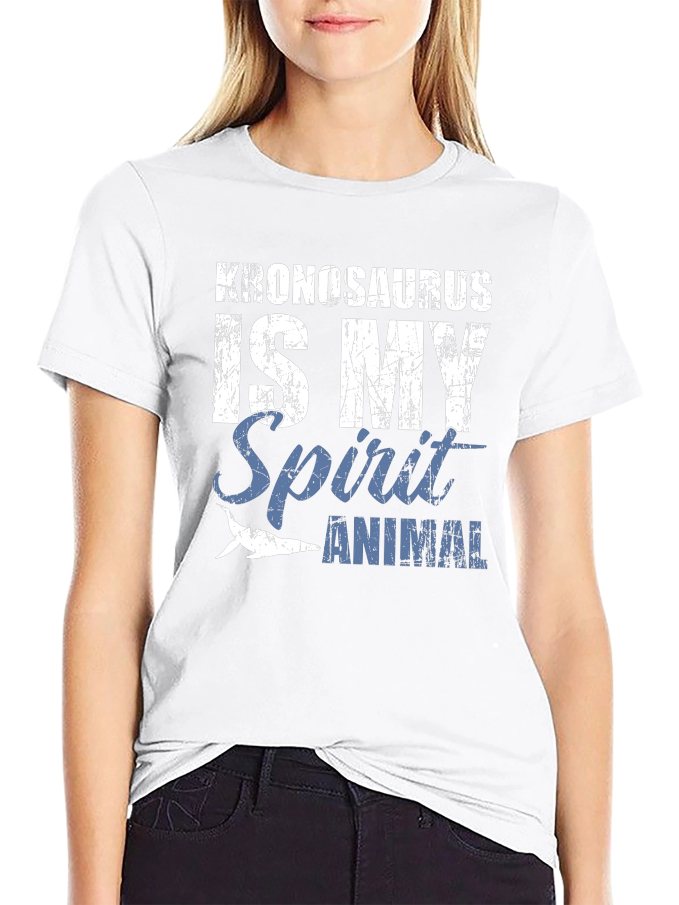 Kronosaurus is My Spirit Animal Graphic T-Shirt