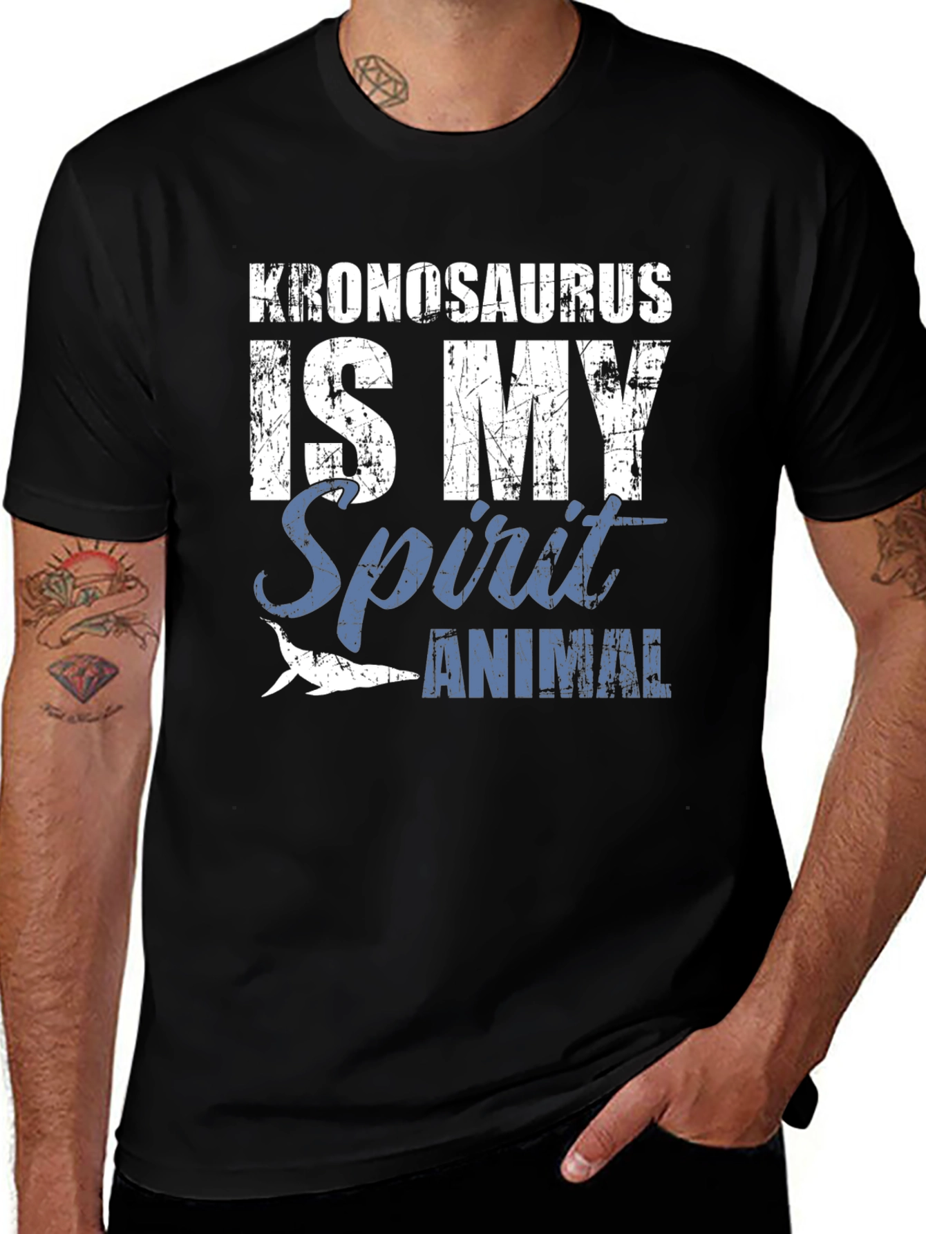 Kronosaurus is My Spirit Animal Graphic T-Shirt