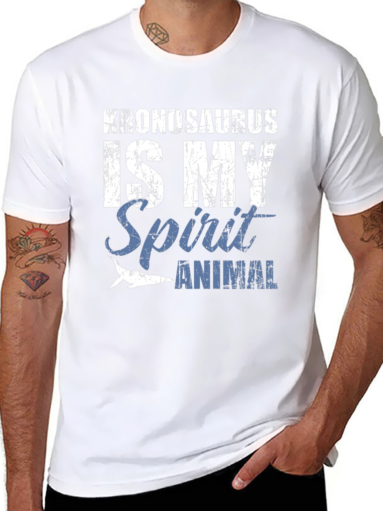 Kronosaurus is My Spirit Animal Graphic T-Shirt