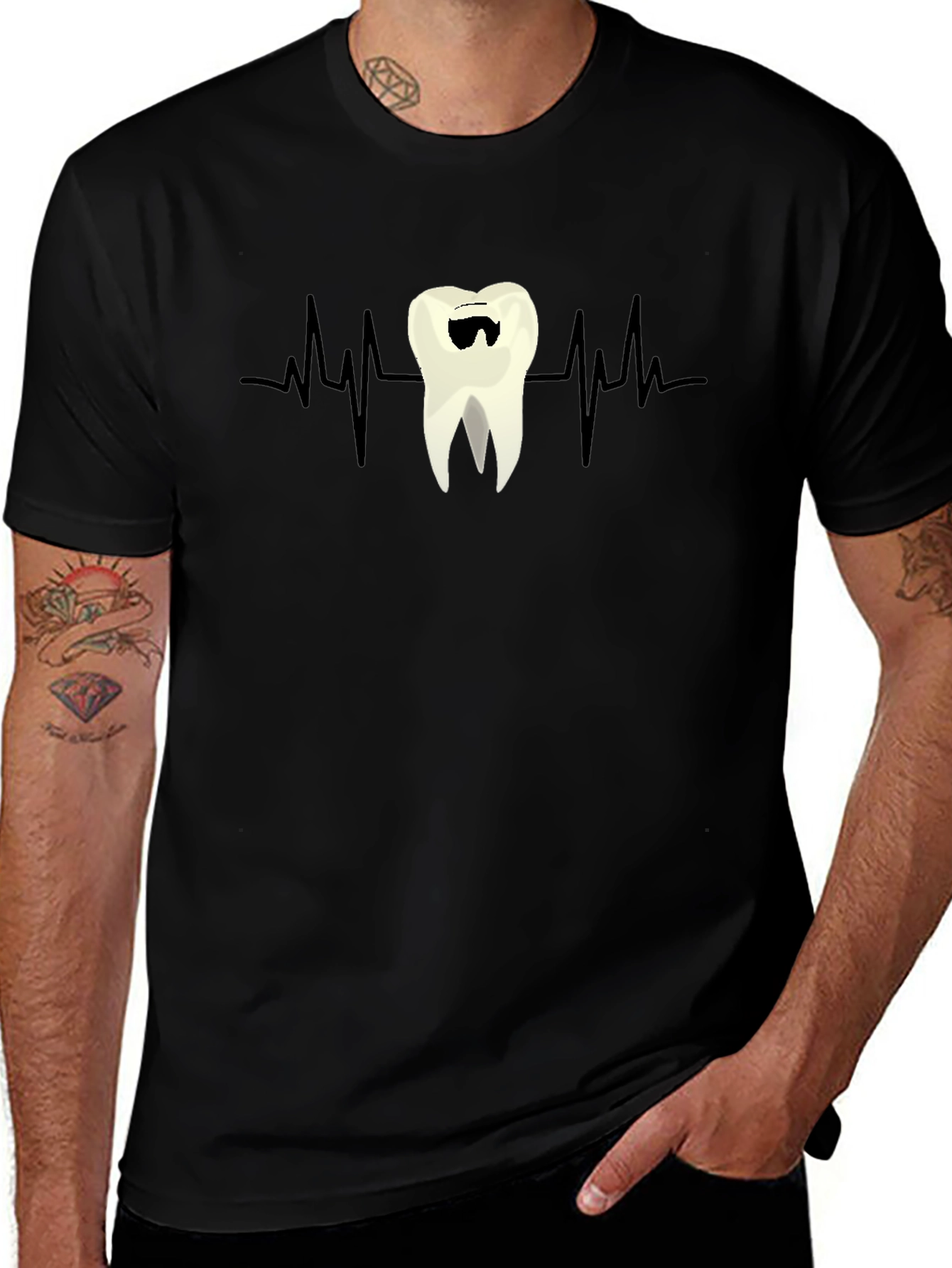Dental Heartbeat T-Shirt - Dentist Gift