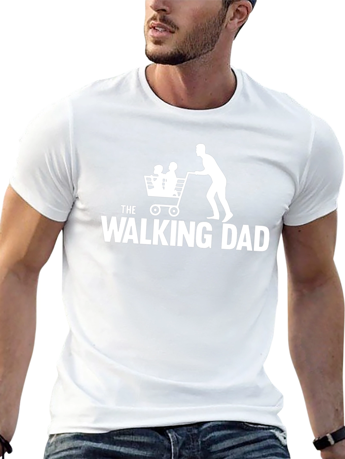 The Walking Dad T-Shirt - Fathers Day Gift