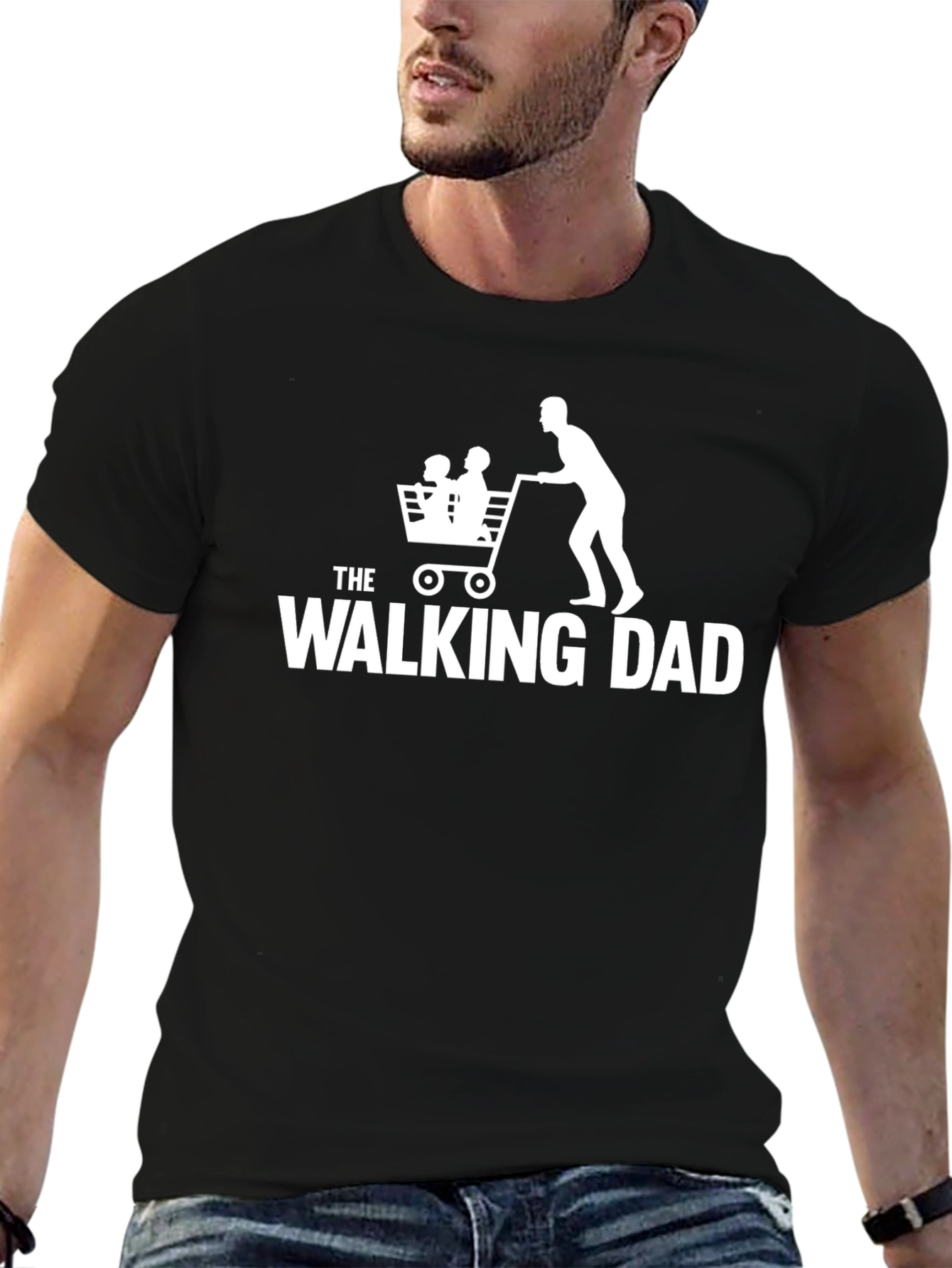 The Walking Dad T-Shirt - Fathers Day Gift