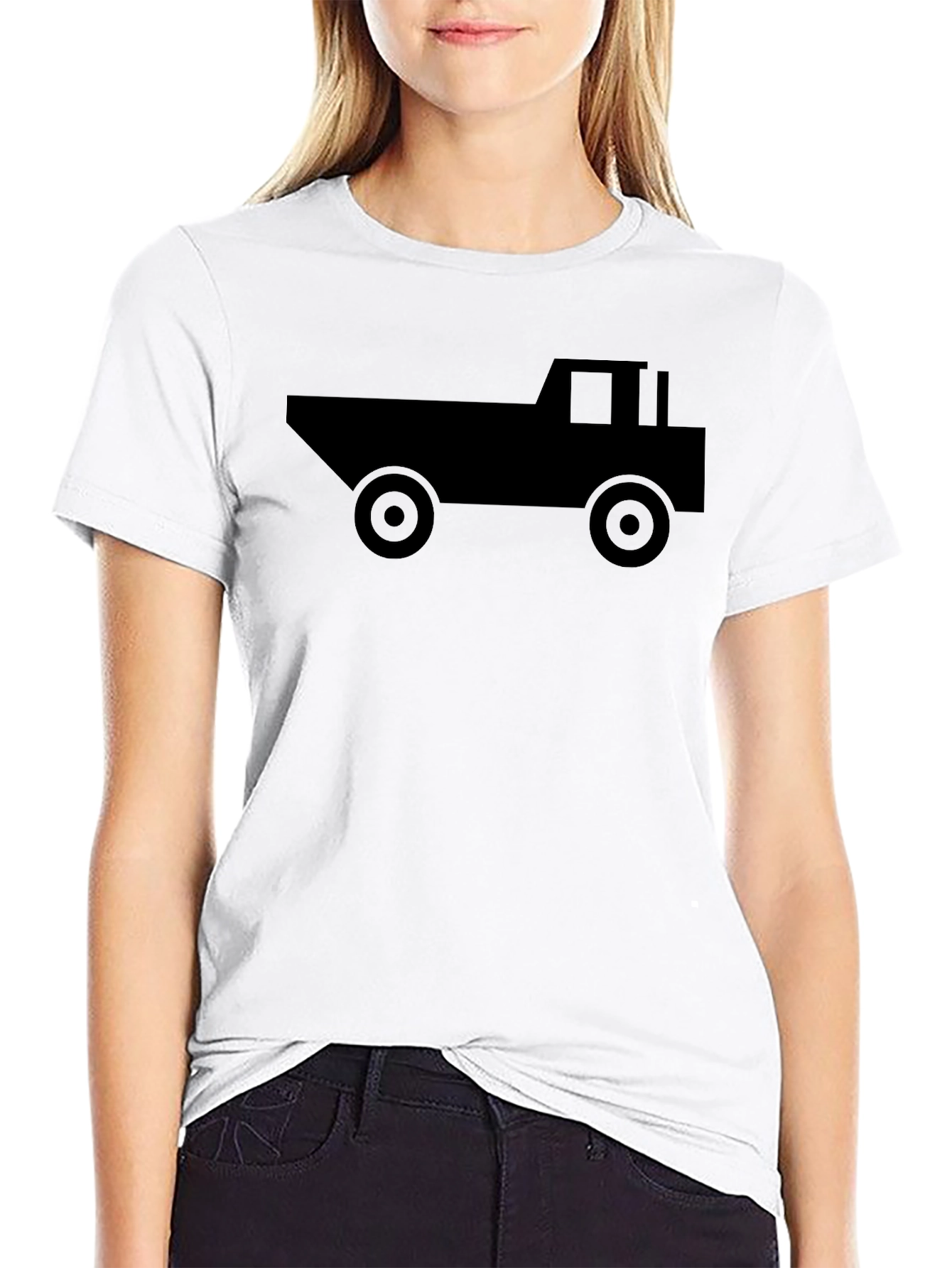 Black Truck Graphic Tee - Mens Style