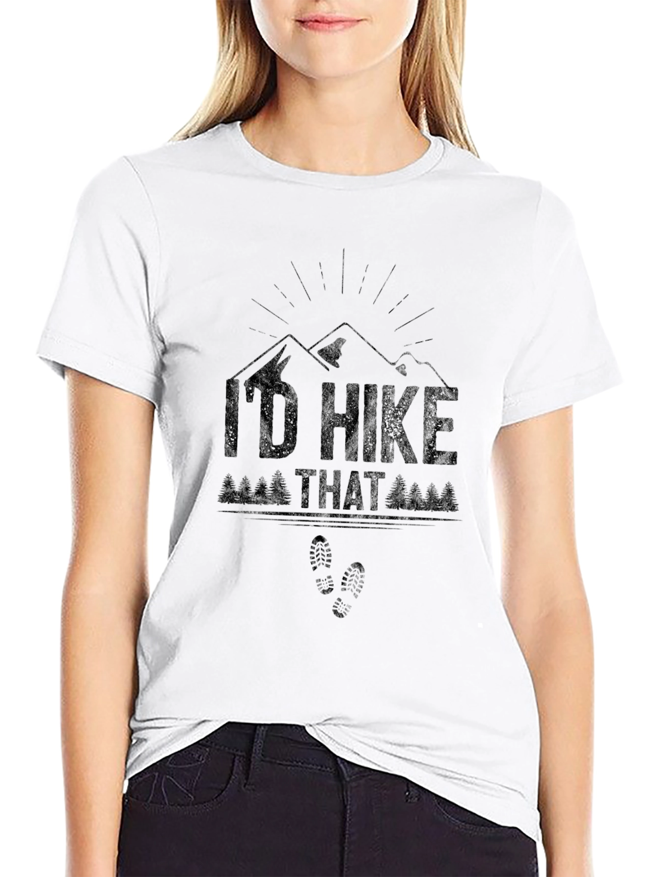 Id Hike That T-Shirt - Mountain Hiking Apparel
