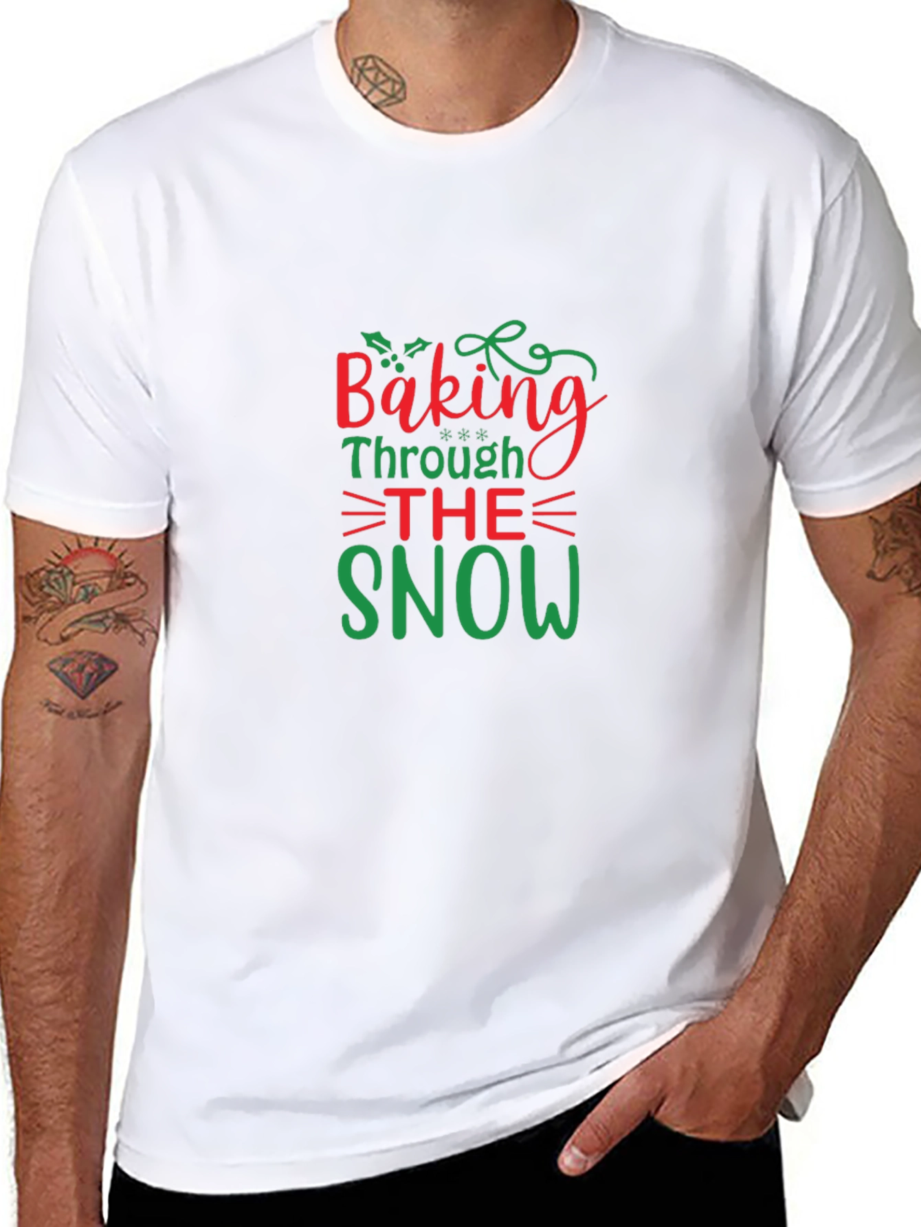 Baking Through The Snow Graphic Tee