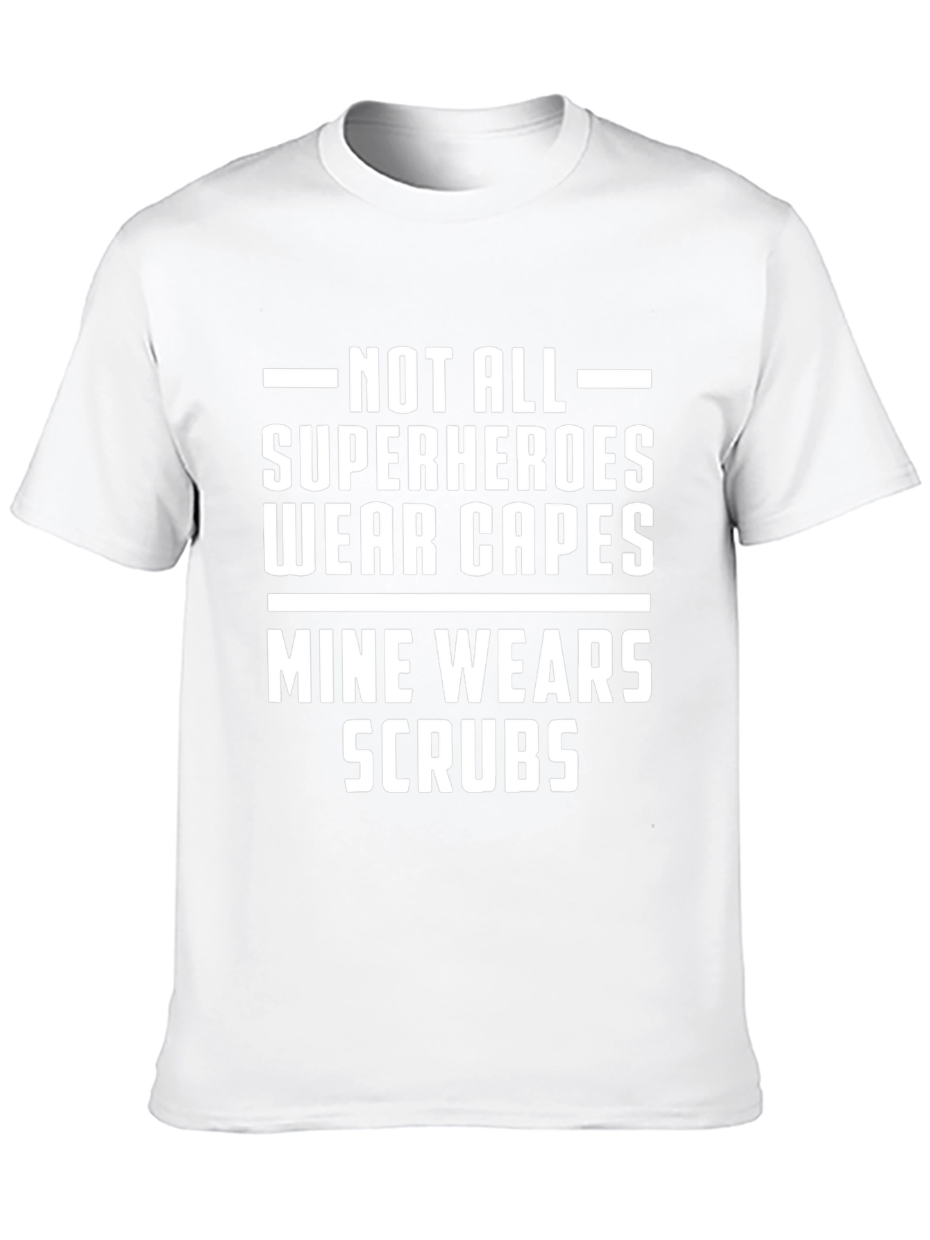 Superhero Scrubs T-Shirt Nurse Hero Tee