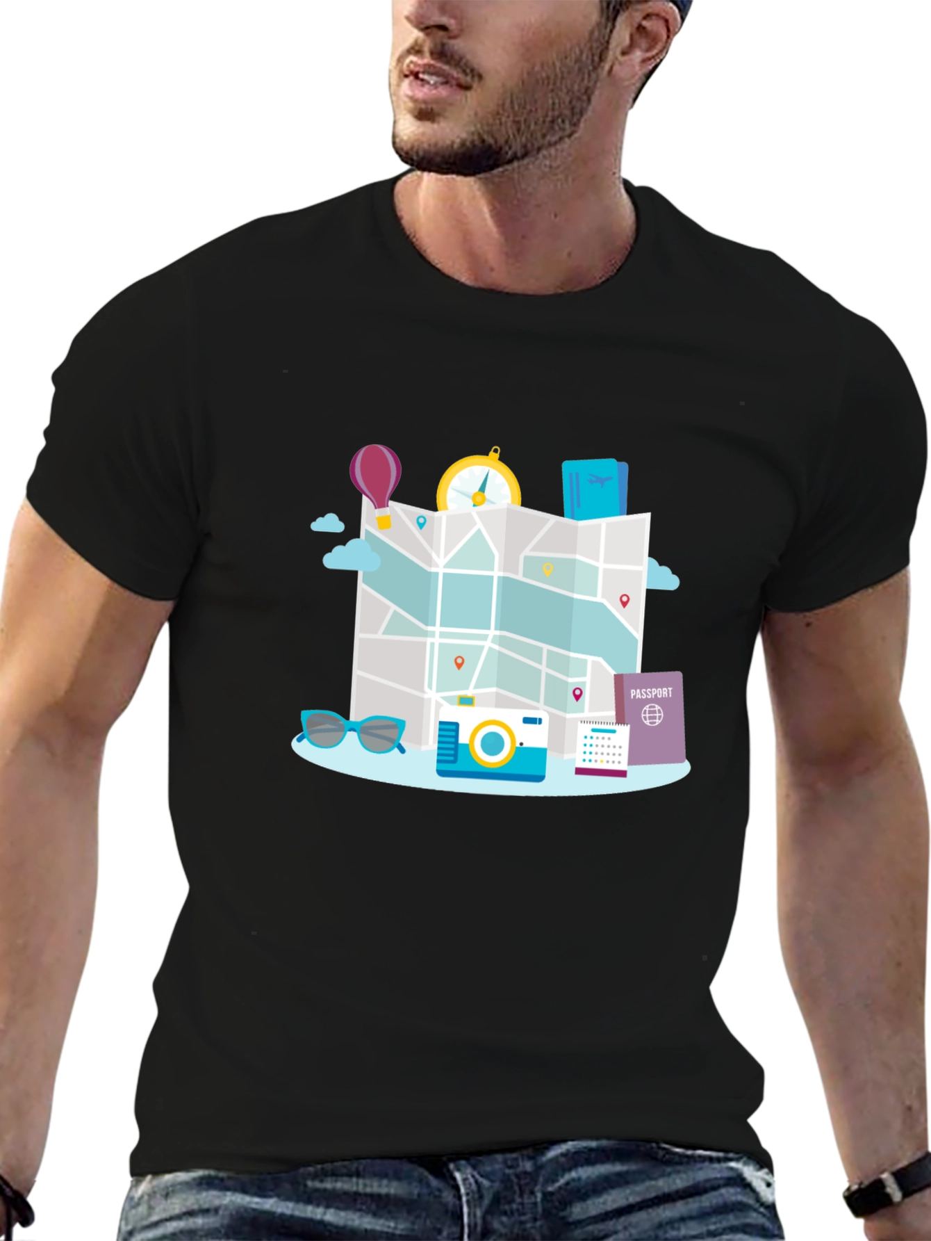 Travel Adventure Graphic T-Shirt