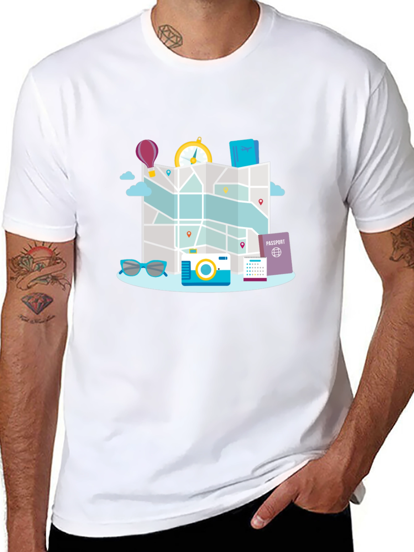 Travel Adventure Graphic T-Shirt