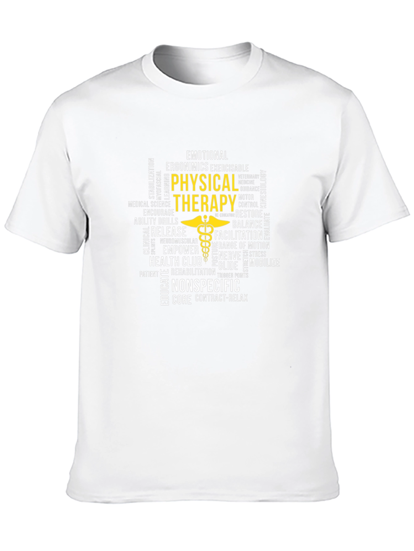 Physical Therapy Word Art T-Shirt