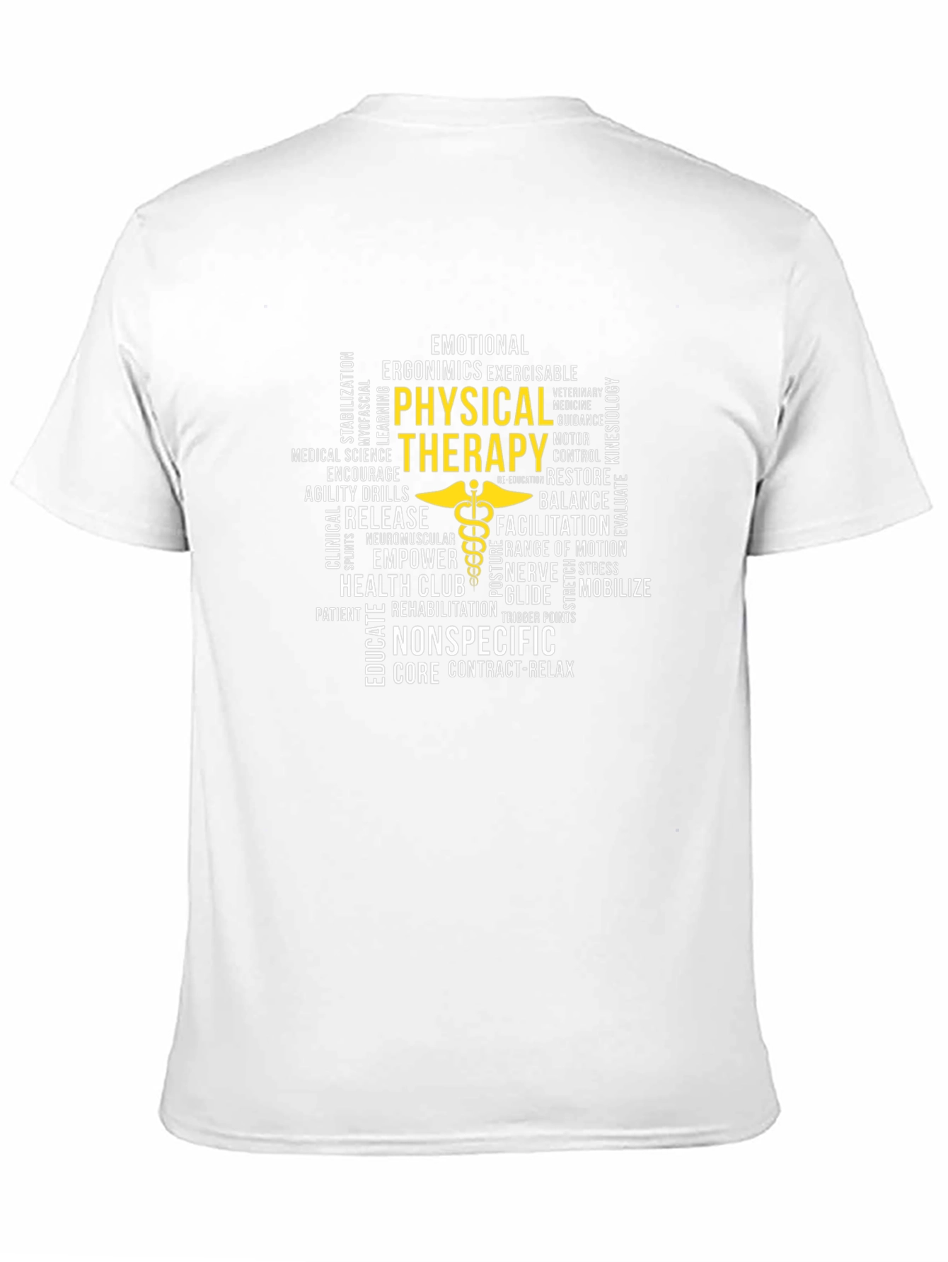 Physical Therapy Word Art T-Shirt