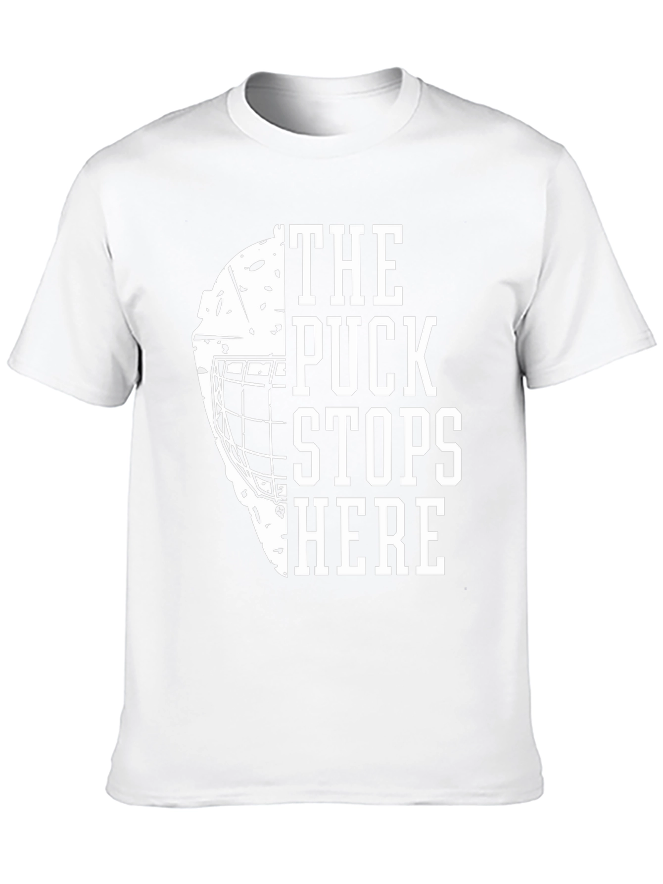 The Puck Stops Here Hockey T-Shirt