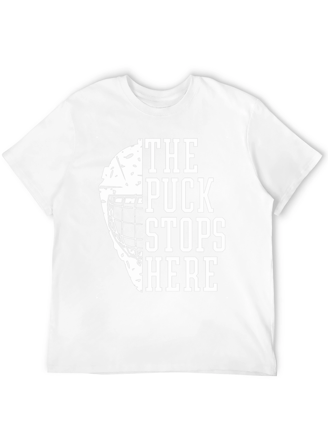 The Puck Stops Here Hockey T-Shirt