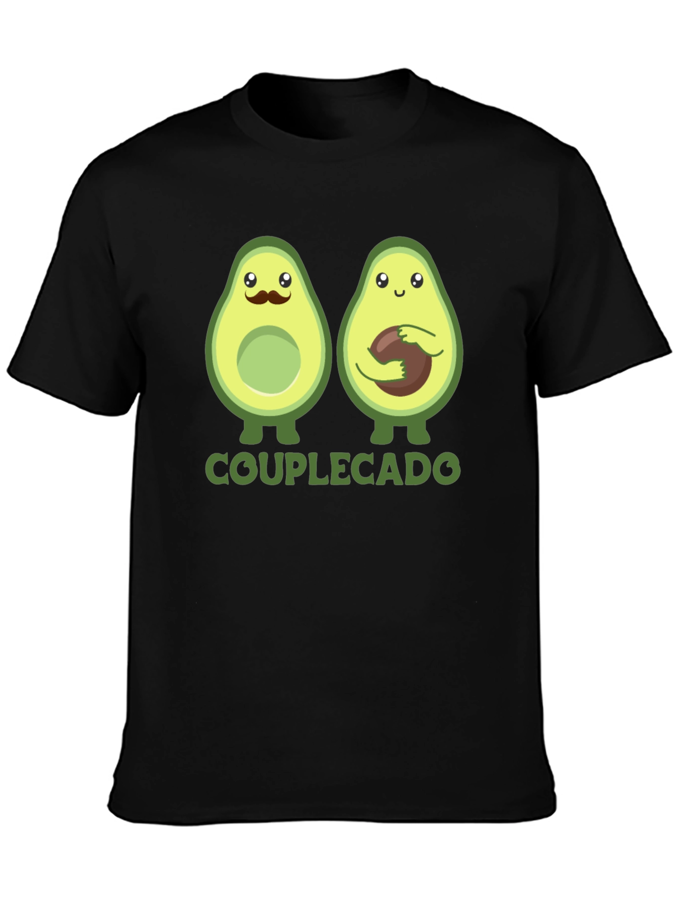 Couplecado Avocado Graphic T-Shirt