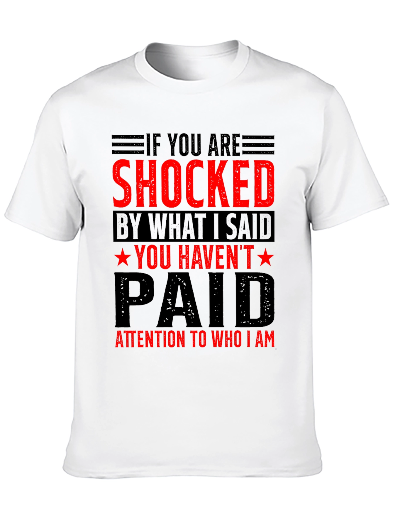Shocked T-Shirt - Bold Statement Tee