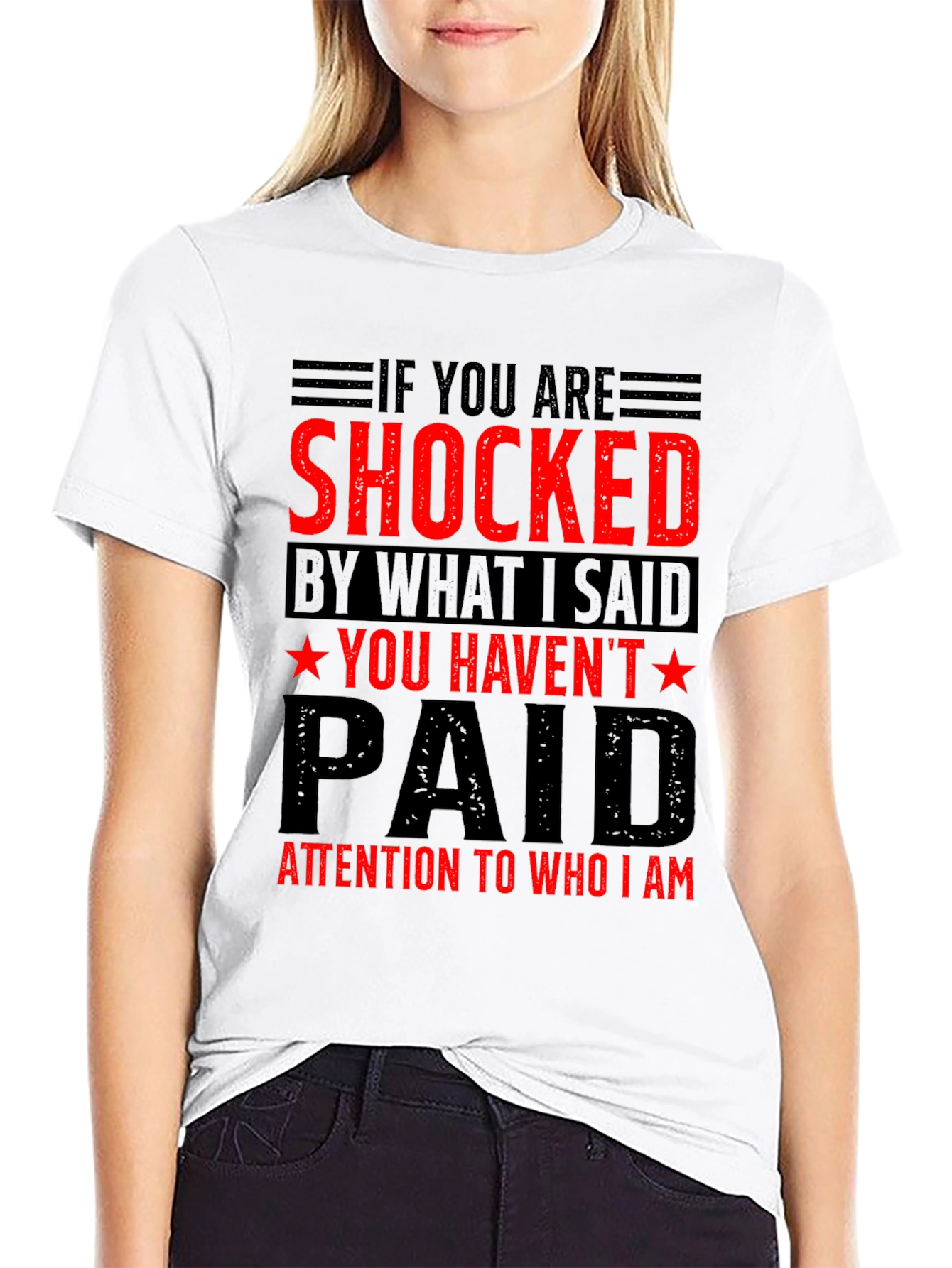 Shocked T-Shirt - Bold Statement Tee